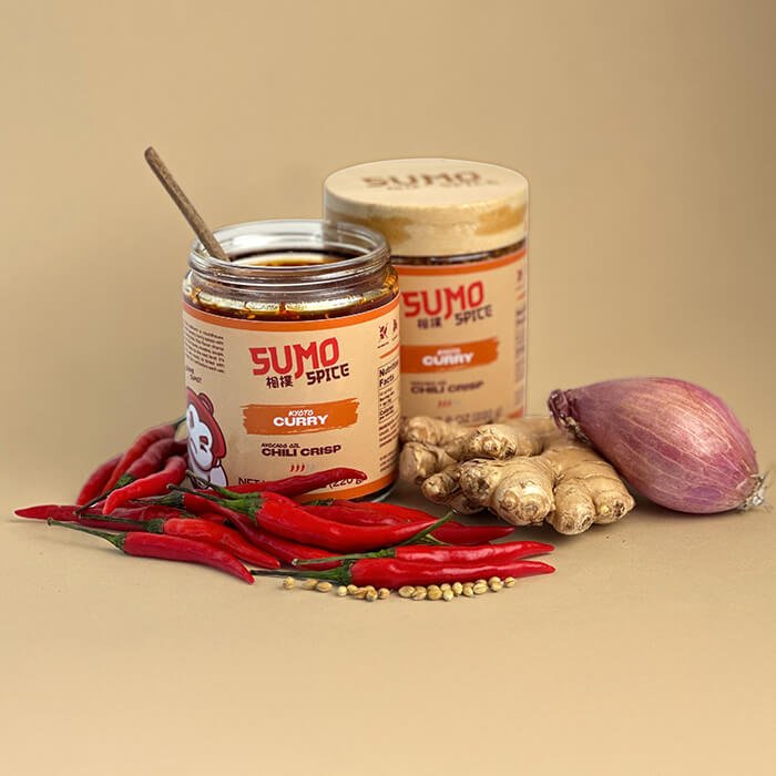 Kyoto Curry Healthy Chili Crisp with no seed oils