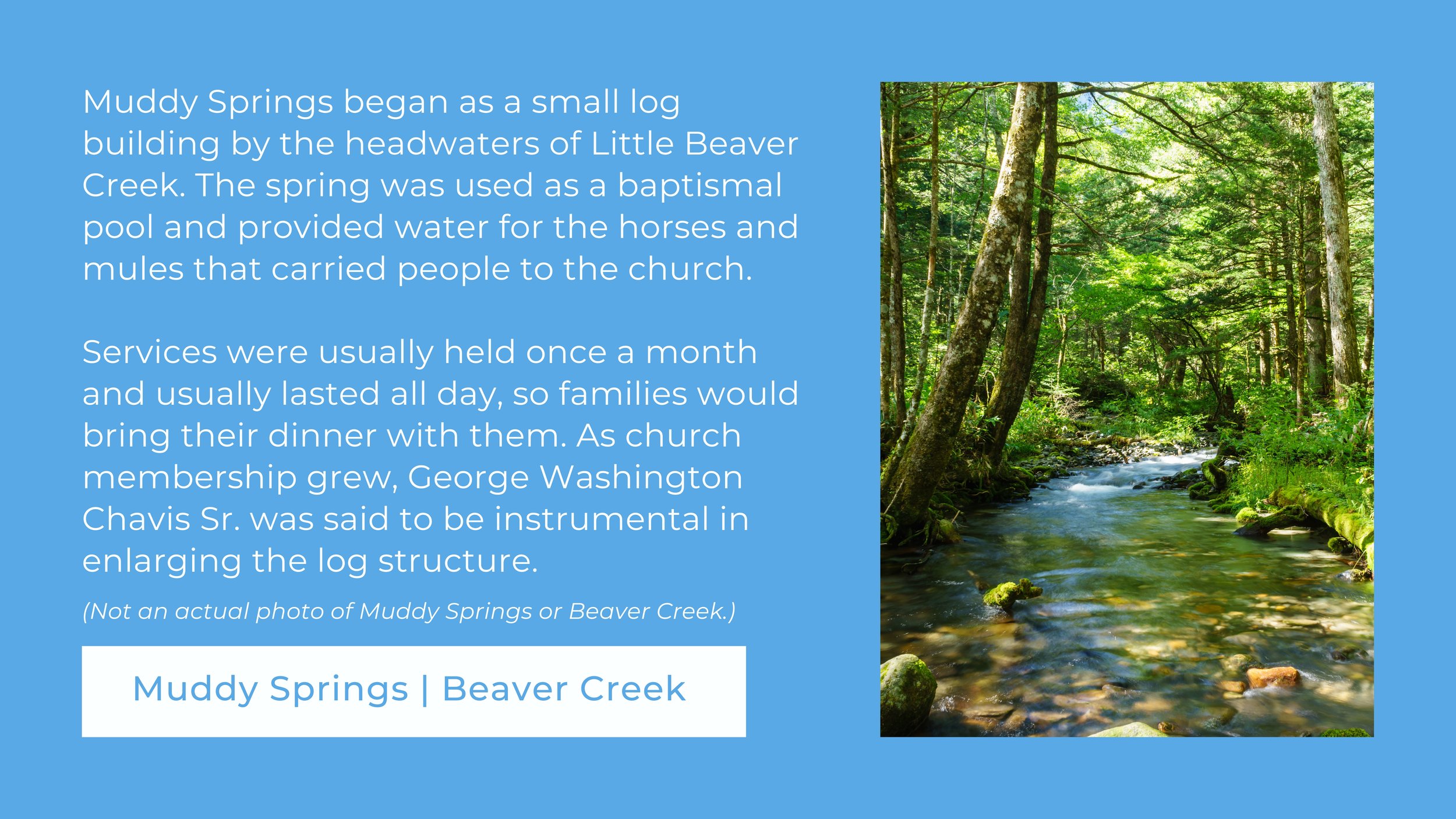 Beaver Creek Baptist Church History Presentation | May 2023