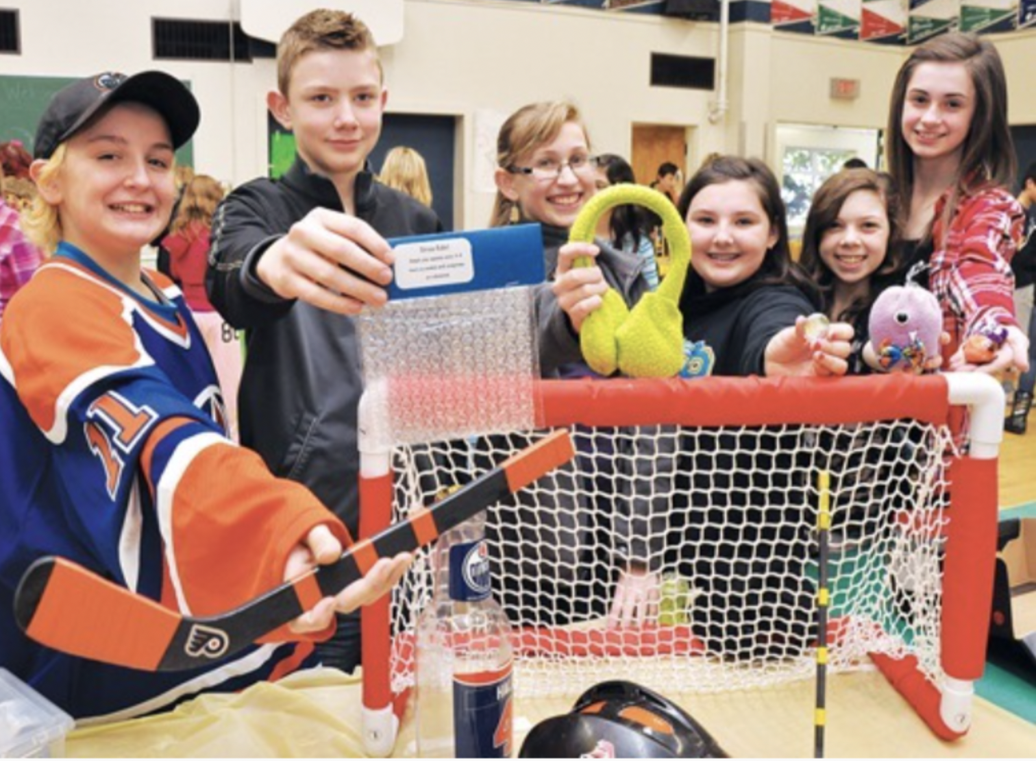 Students all business in young entrepreneurs program