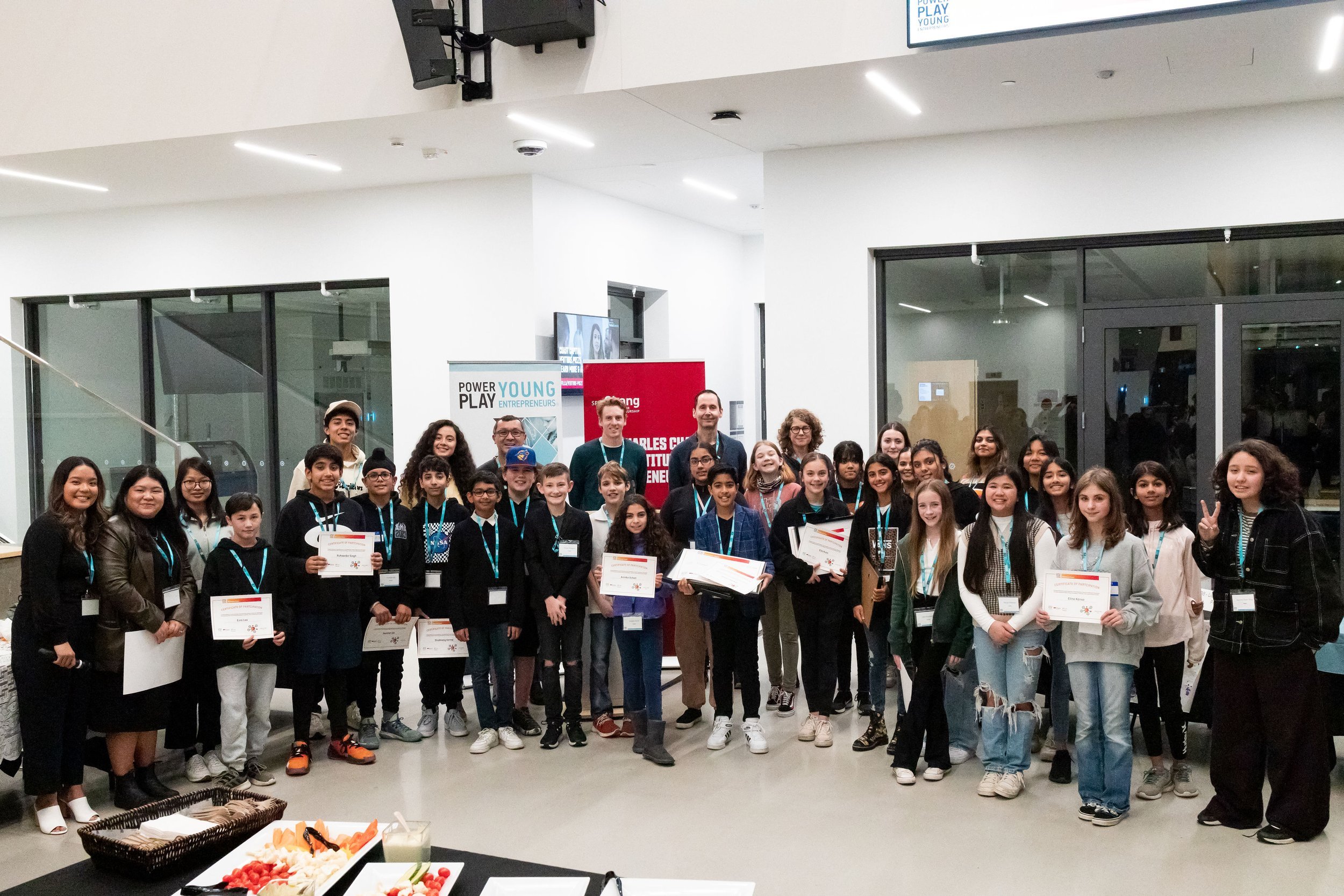 PowerPlay Young Entrepreneurs Showcase Products at Simon Fraser University