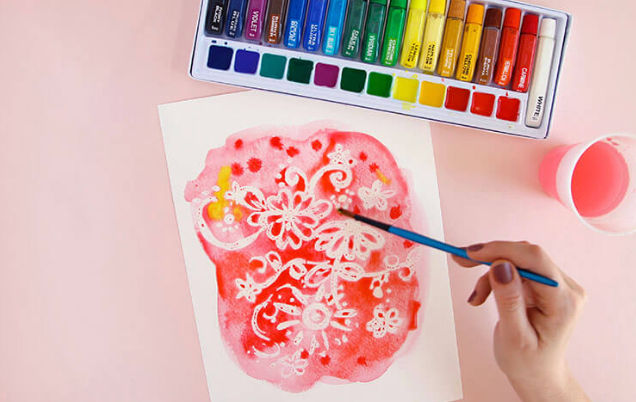 Craft Wednesday: Magic Watercolor Art!