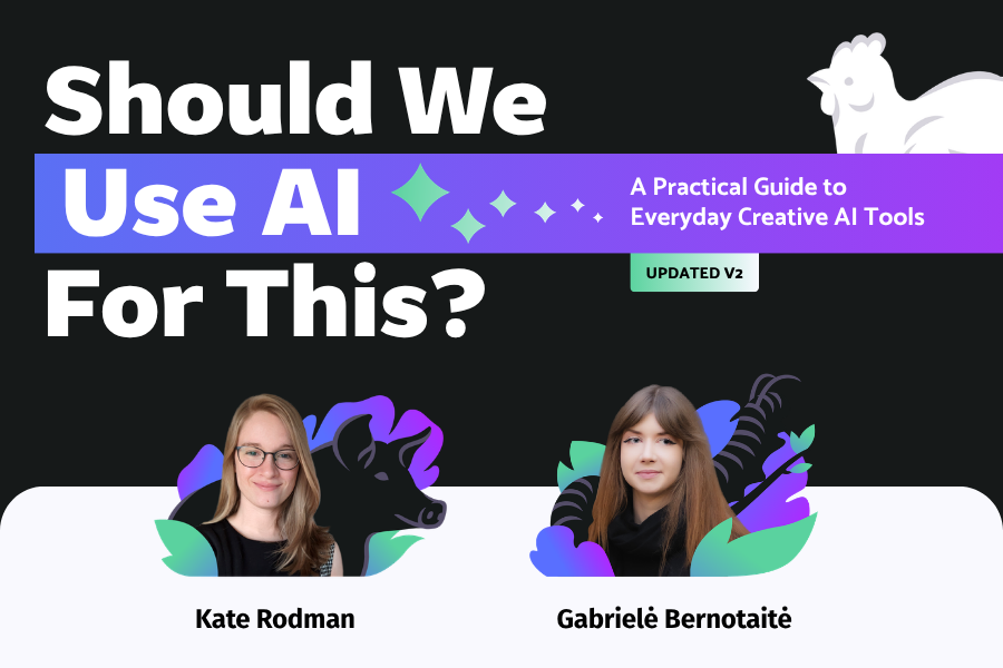 V2: Should We Use AI for This? A Guide to Creative AI Tools