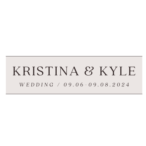 Kristina &amp; Kyle&#39;s Wedding