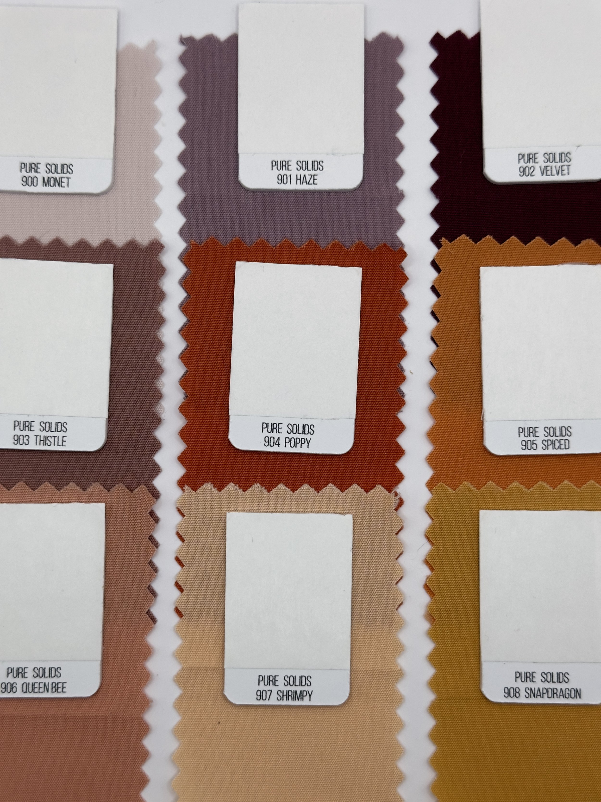 AGF Color Chip Blanks - Set of 182