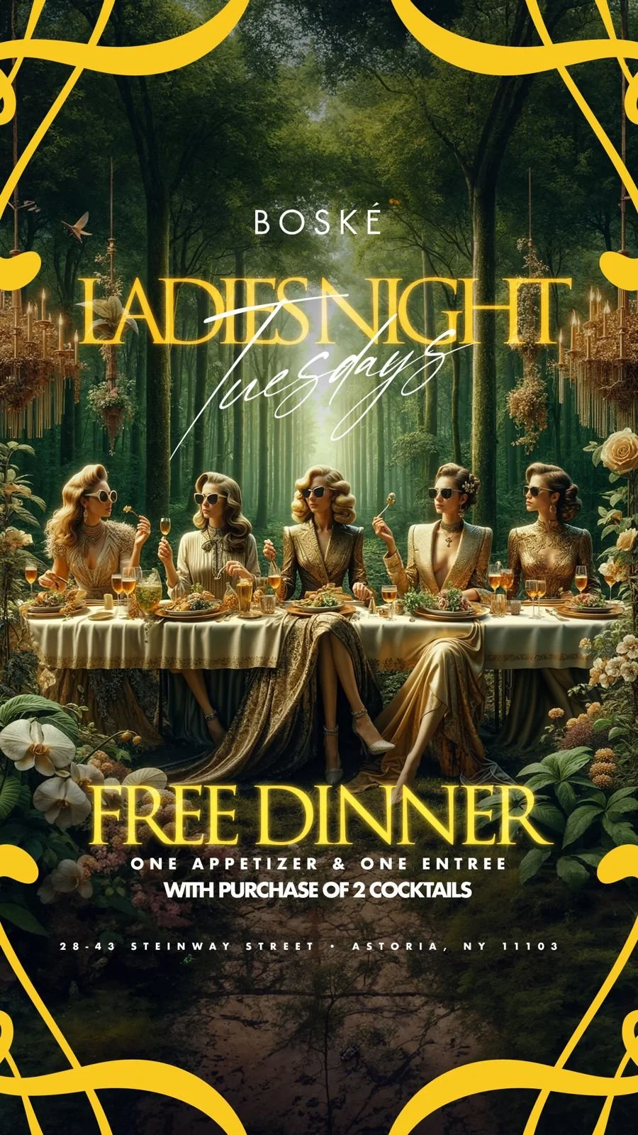 Tues: Ladies Eat Free