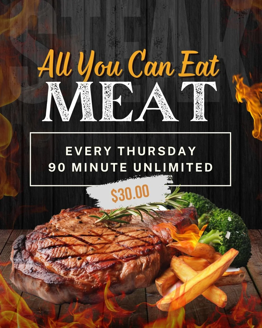 Steak All You Can Eat