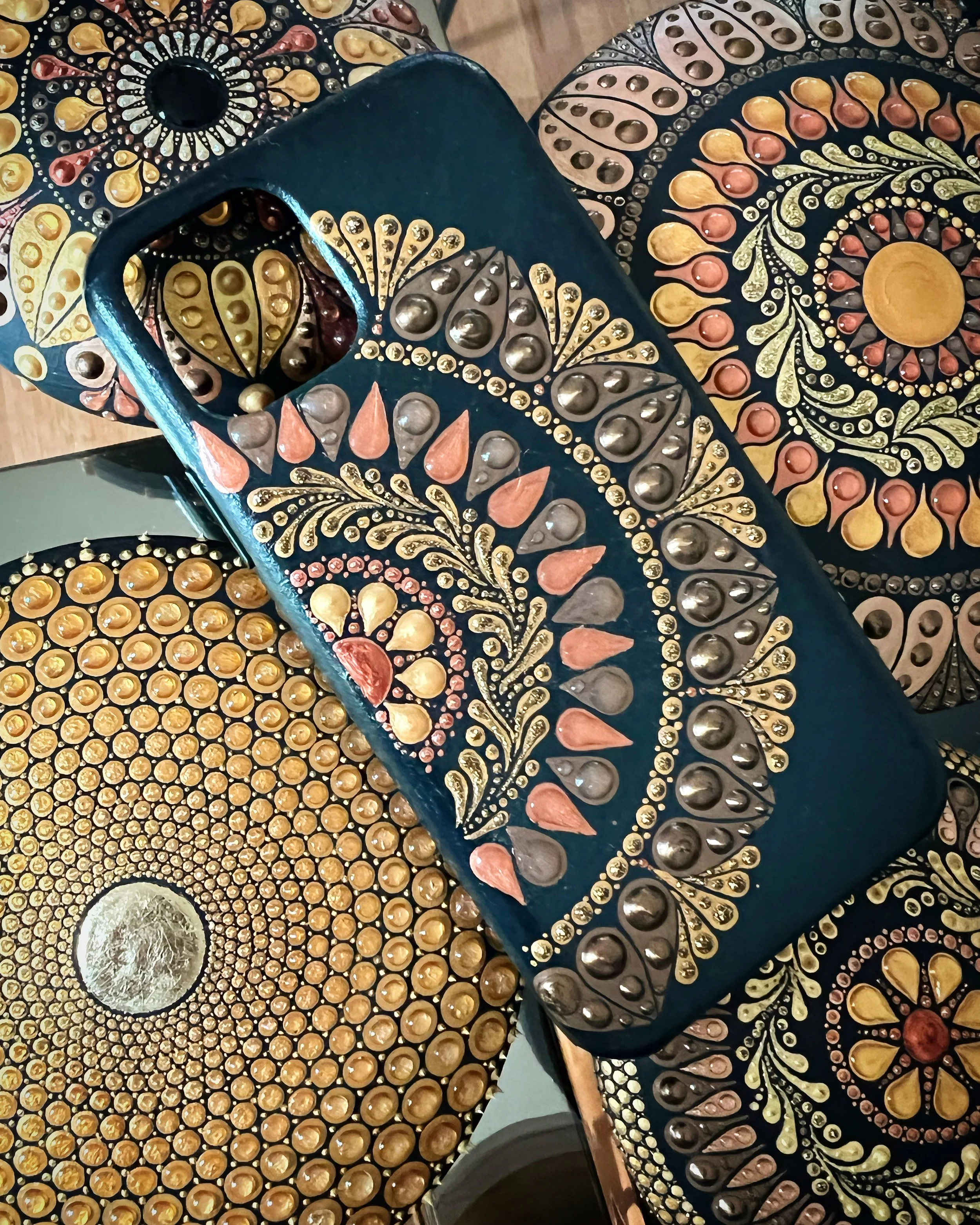 Advanced dot art mandala
