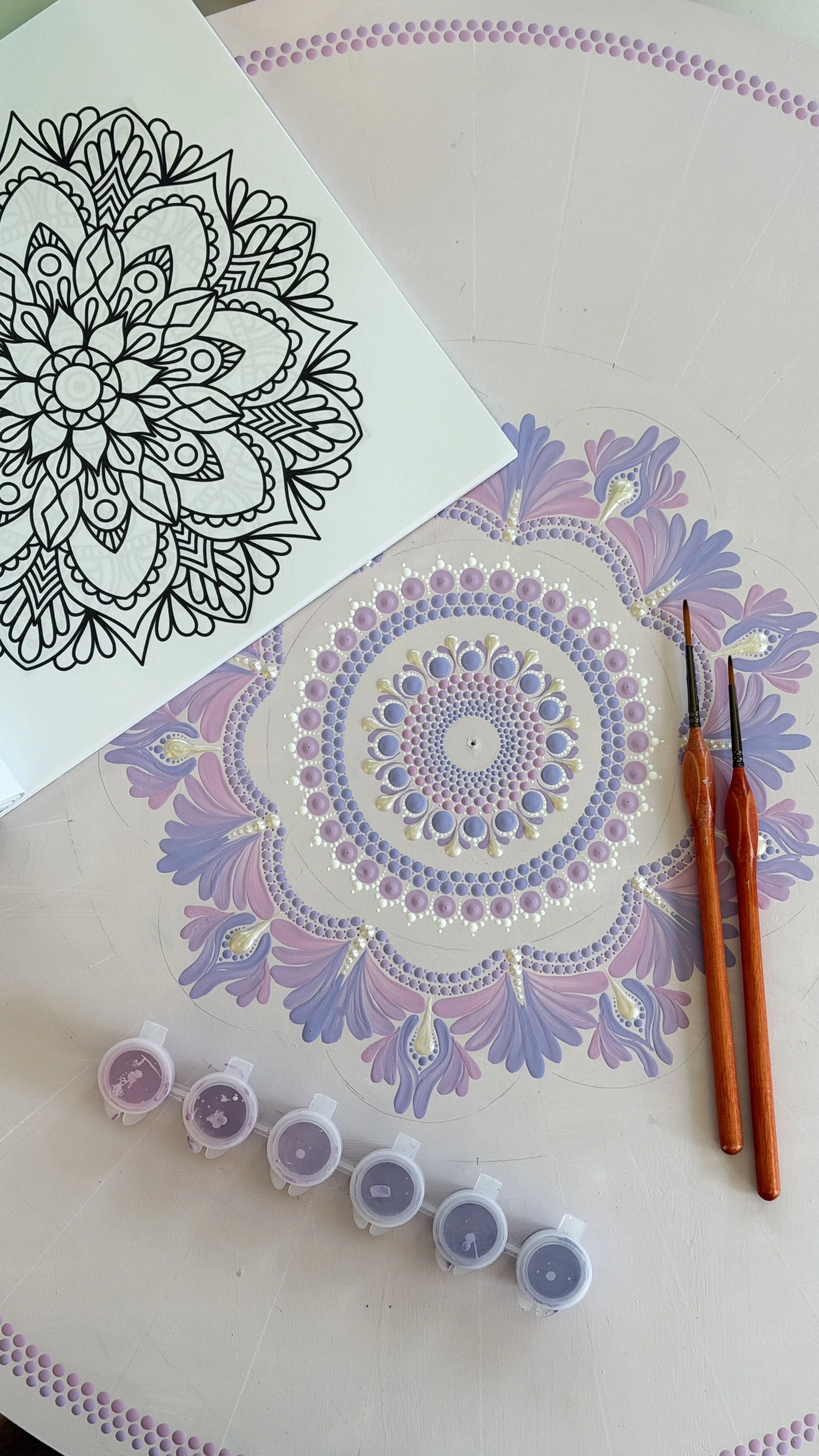 Mandala coloring book
