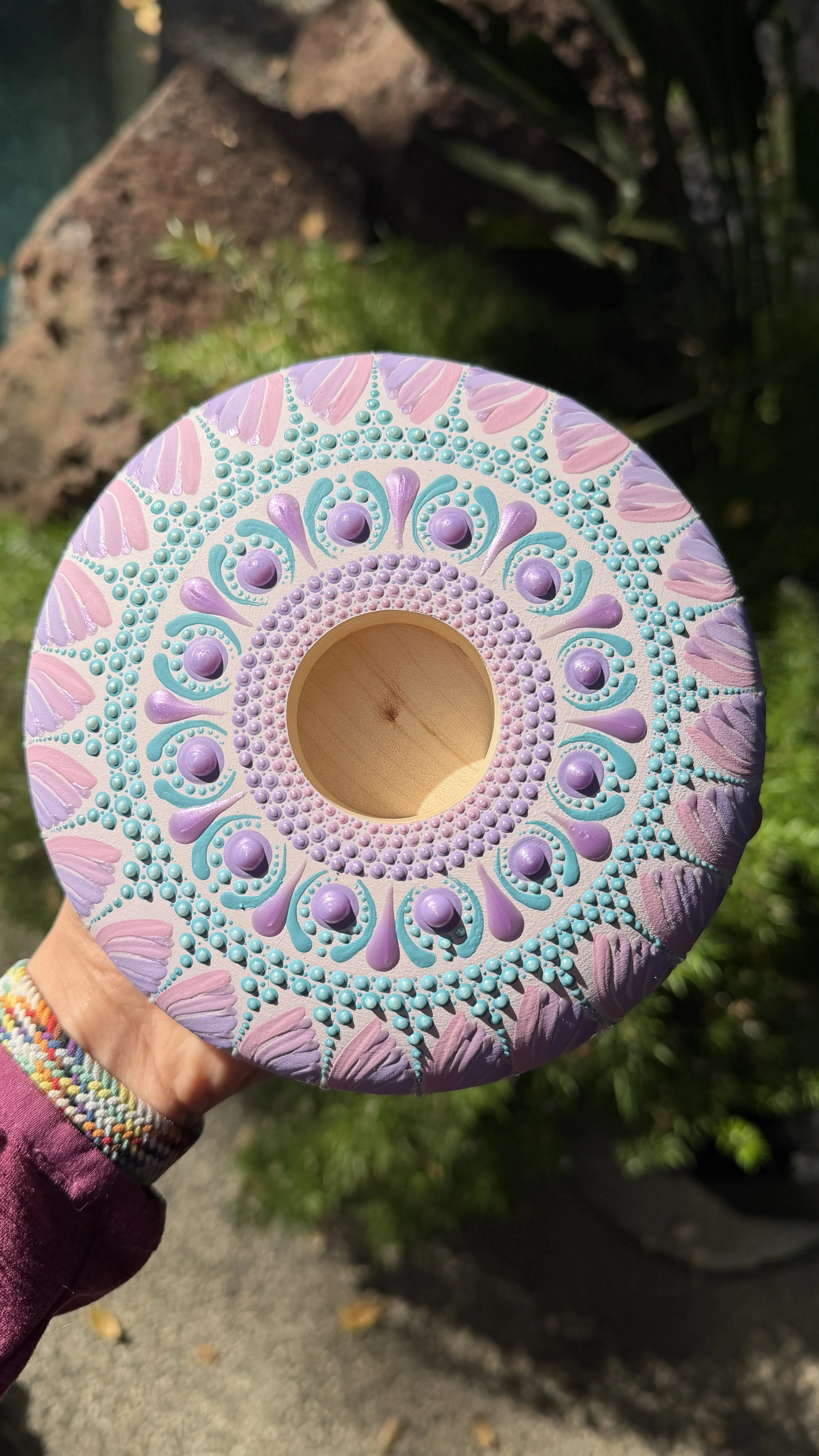 Mandala in progress