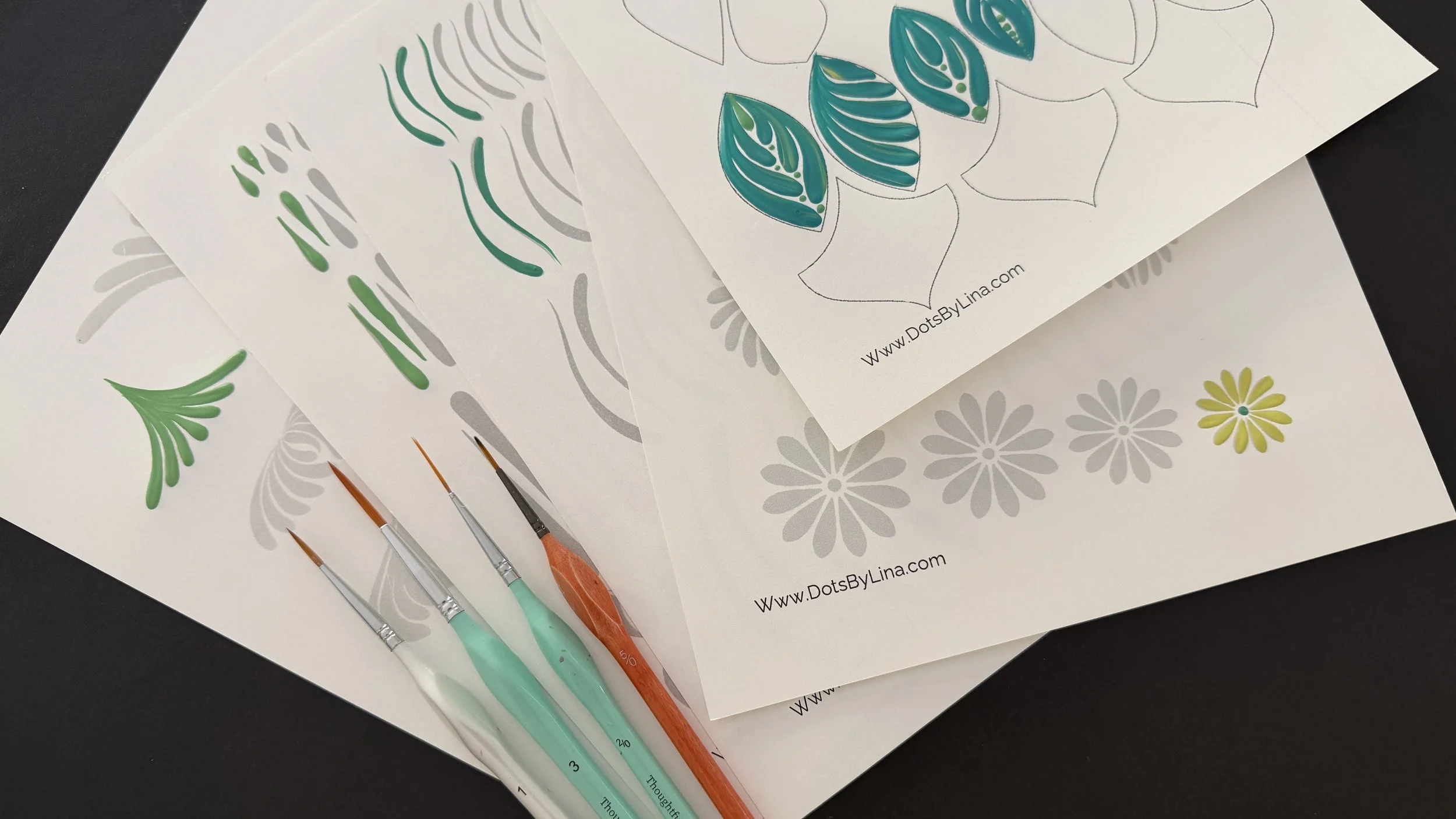 Brushstroke Practice Worksheets for Beginners