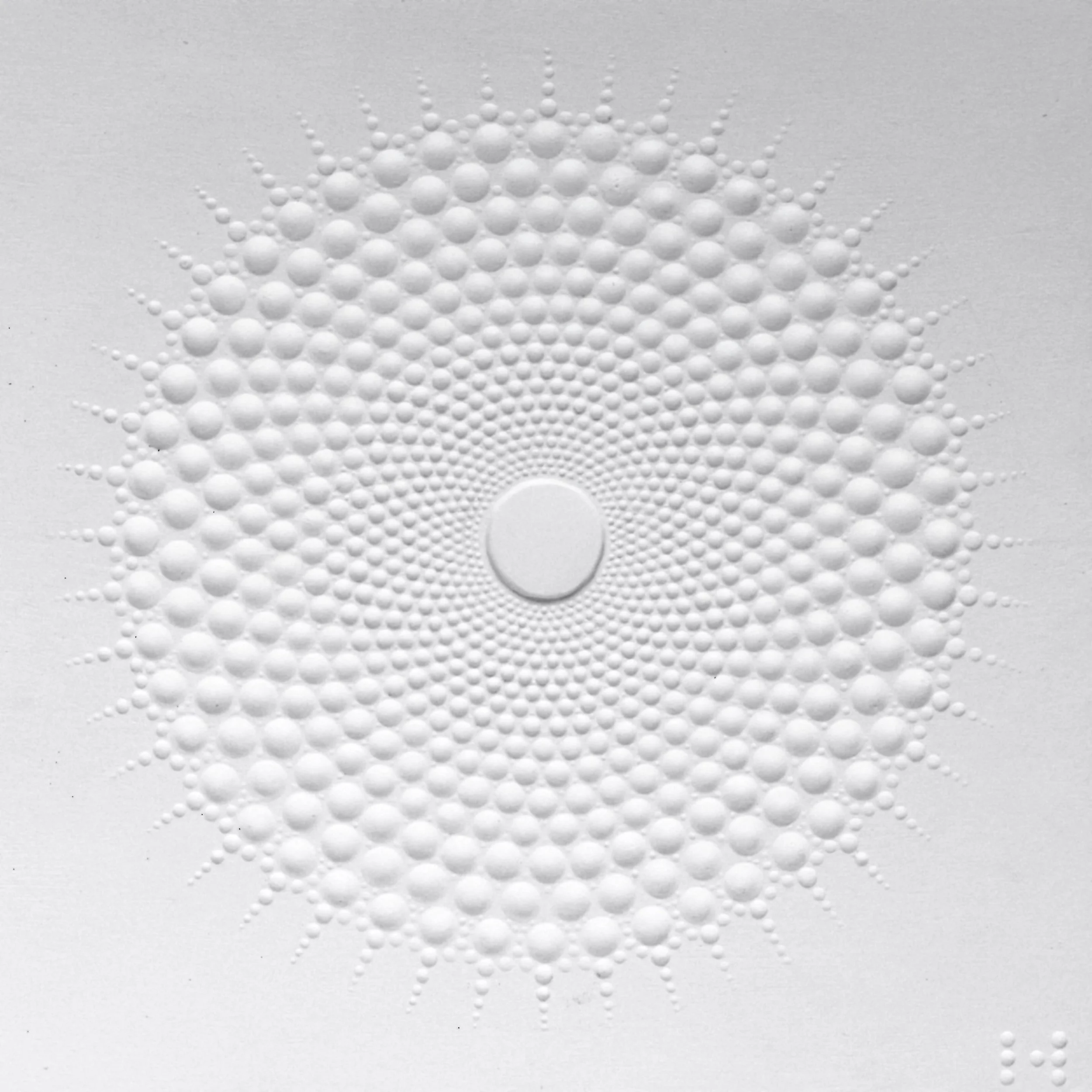 Textured dot art