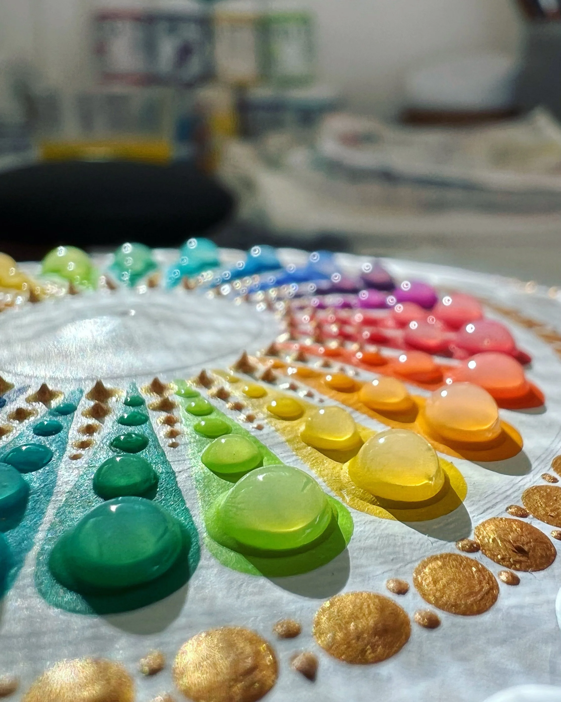 Raised dot art