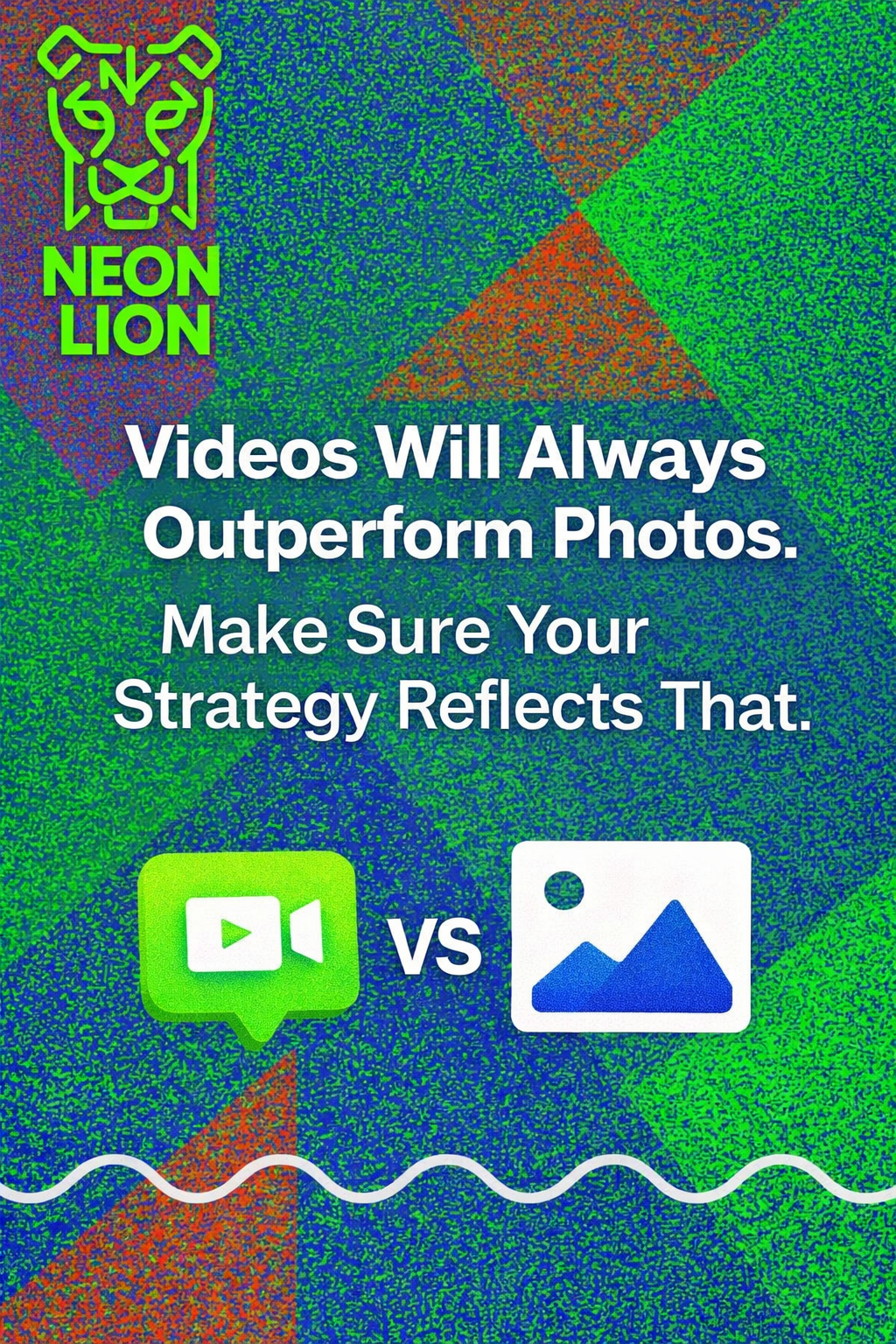 now we are talking about how videos will out perform still photos when it comes to strategy for social media for construction companies, that is what Neon Lion Media believes