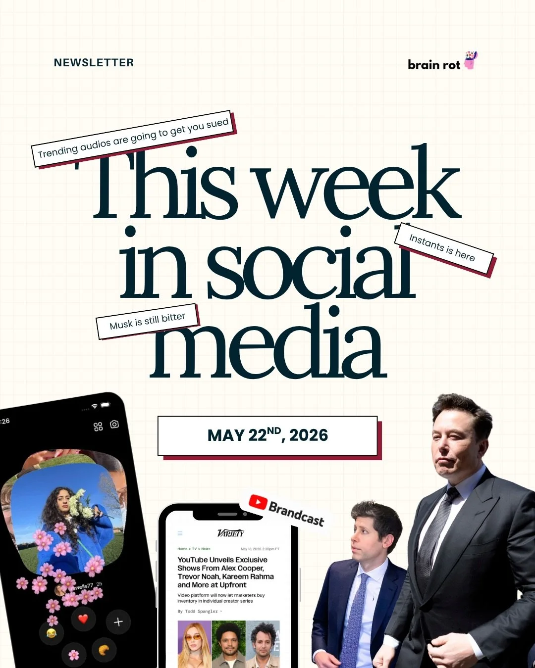 This week in social 💌✨

Comment &ldquo;BRAIN ROT&rdquo; to get this week&rsquo;s edition right in your DMs.

I have such a good time writing these and I think you&rsquo;ll have an even better time reading &lsquo;em. At minimum, you&rsquo;ll be the m