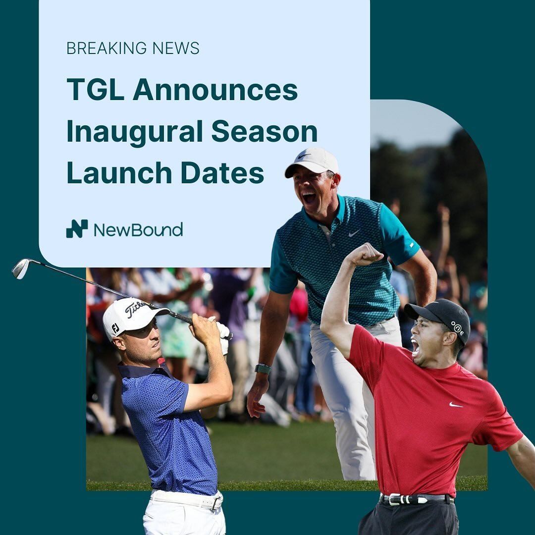 The TGL, a new 3v3 prime time golf league, has announced its inaugural season start date (January 7th, 2025!). Six teams from 6 cities, made up of PGA TOUR superstars, will face off weekly on prime time on ESPN and ESPN+, with the season culminating 