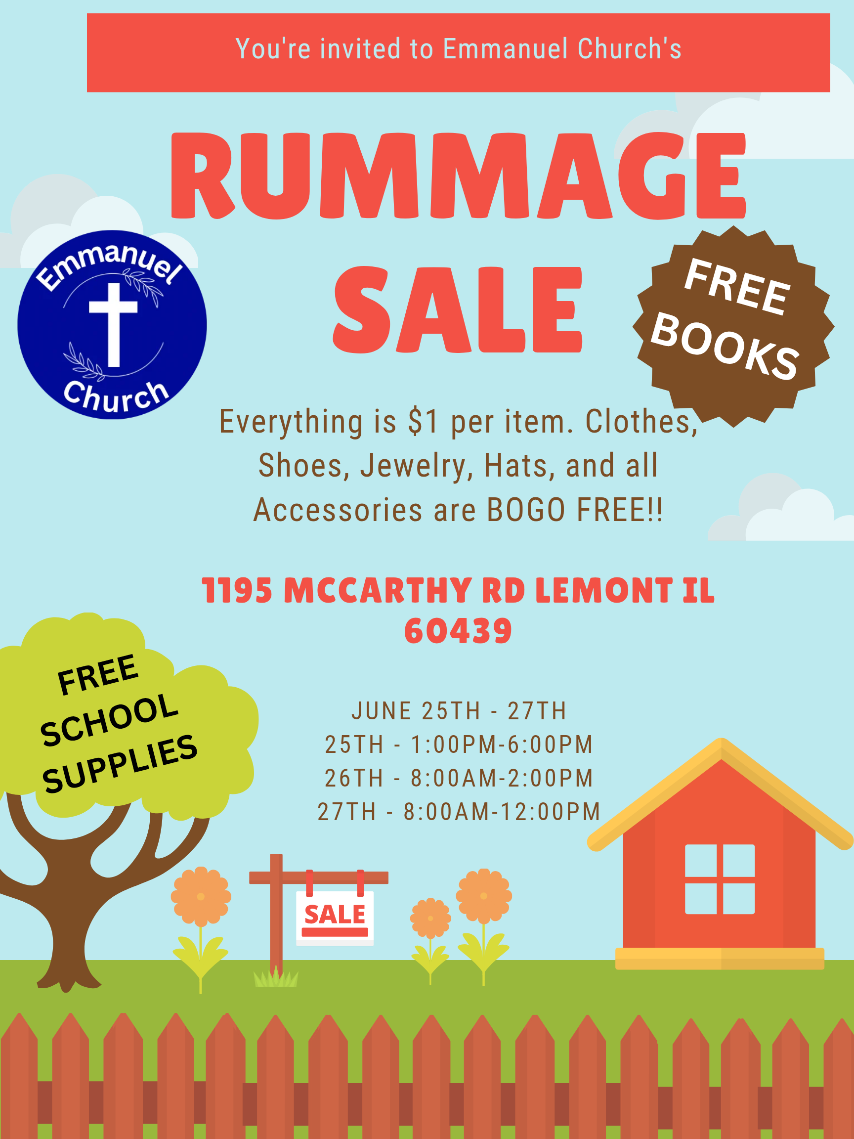 Rummage Sale Day 2 