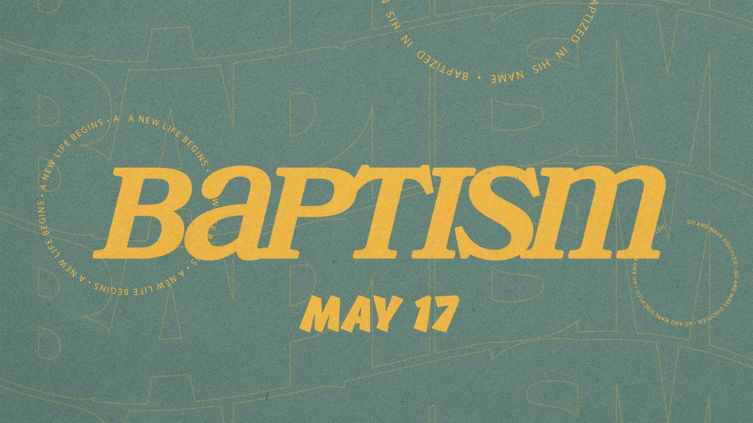 BAPTISM SUNDAY AT MOVEMENT CHURCH