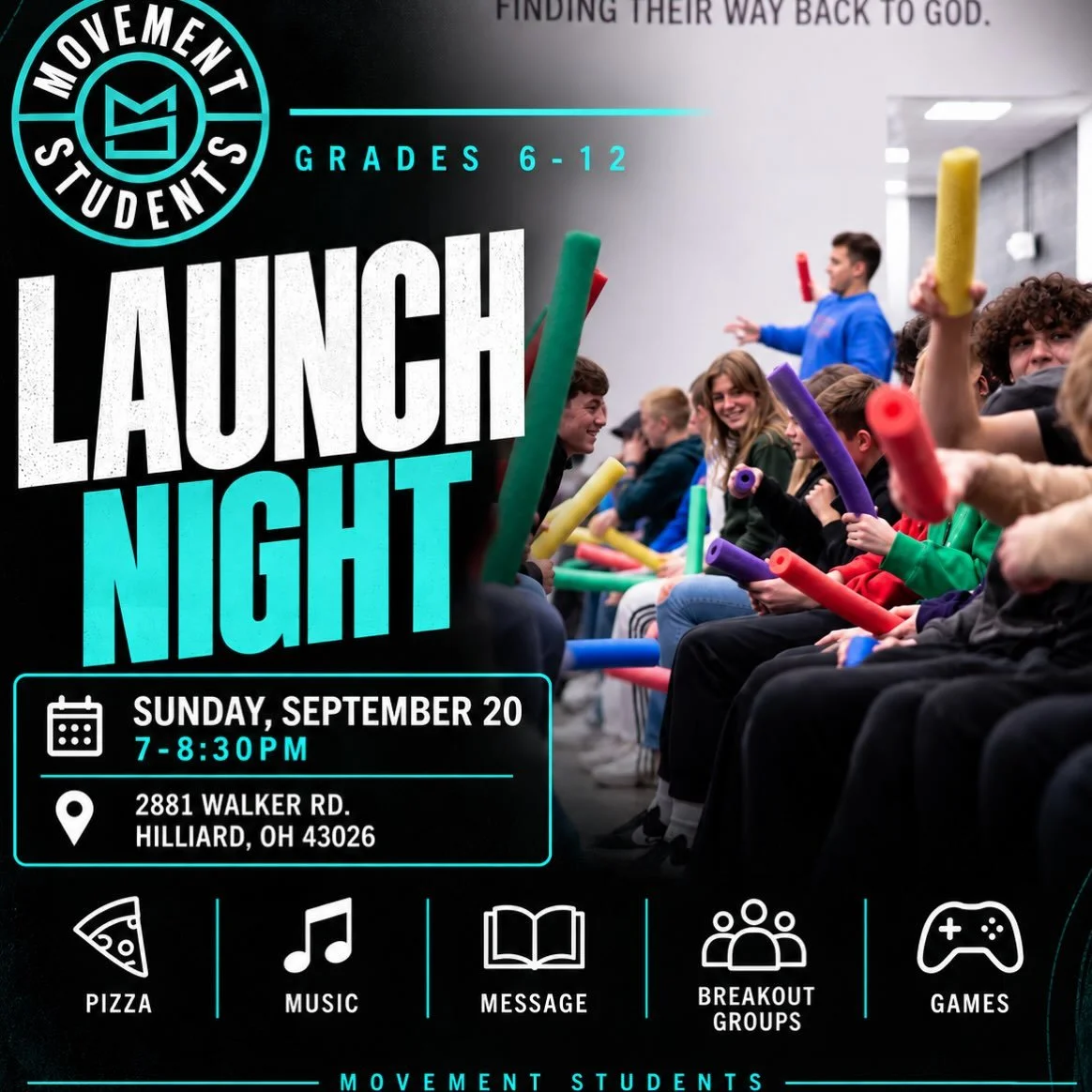 LAUNCH NIGHT IS SEPTEMBER 20

START INVITING YOUR FRIENDS LETS DO THIS