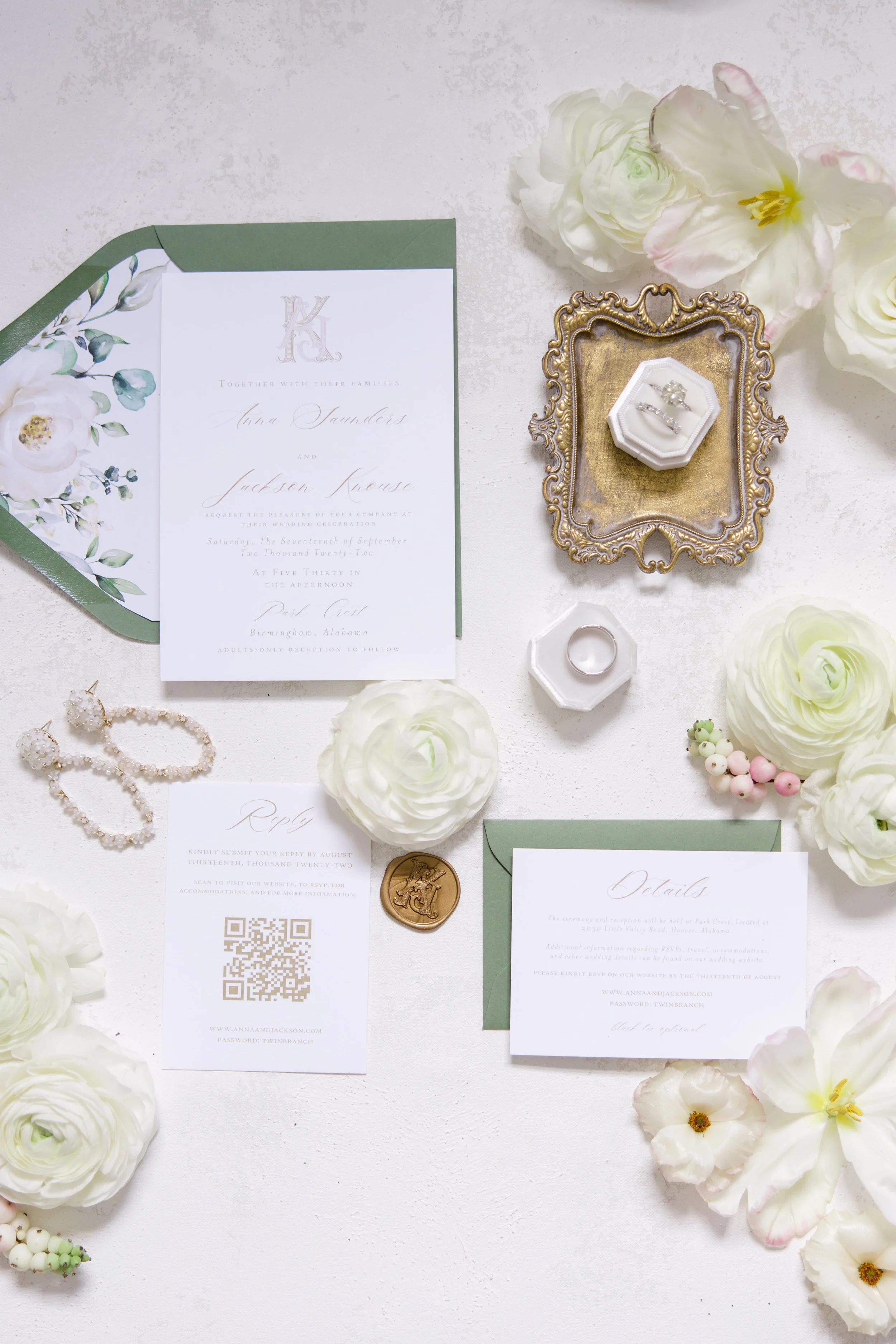 Anna & Jackson — Holly Pond Floral Co.