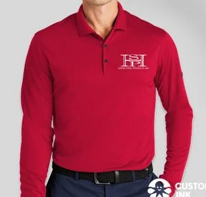 Nike Dri‑FIT Micro Pique Long Sleeve Performance Polo 2.0 - $90