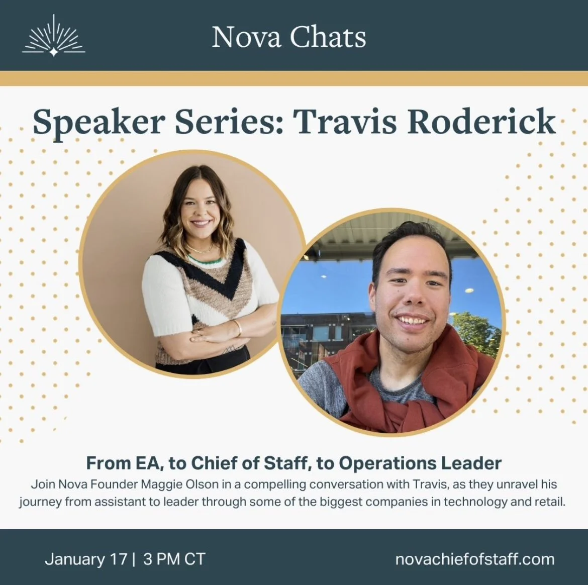 Speaker Series with Travis Roderick