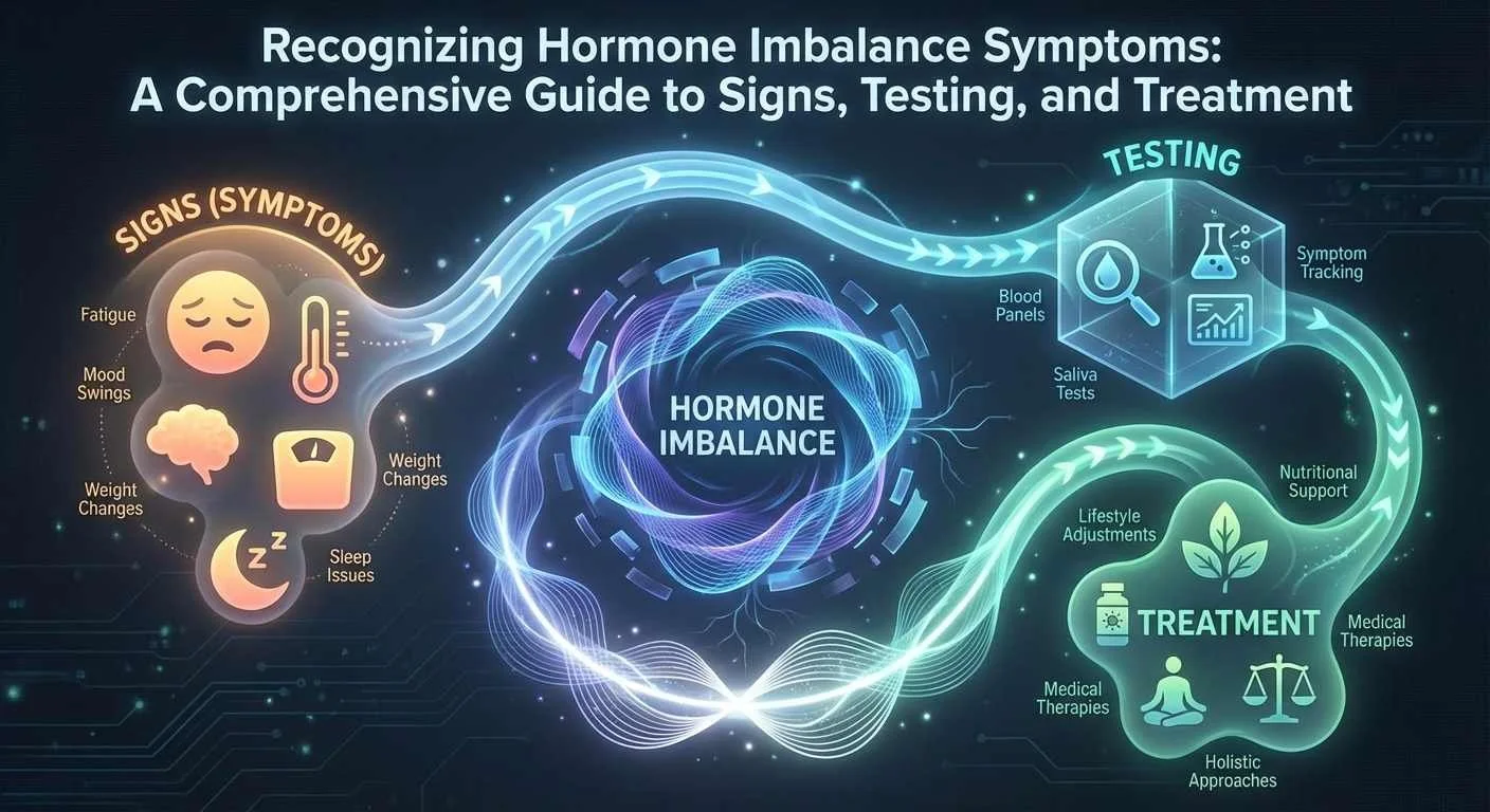 Recognizing Hormone Imbalance Symptoms: A Comprehensive Guide to Signs, Testing, and Treatment