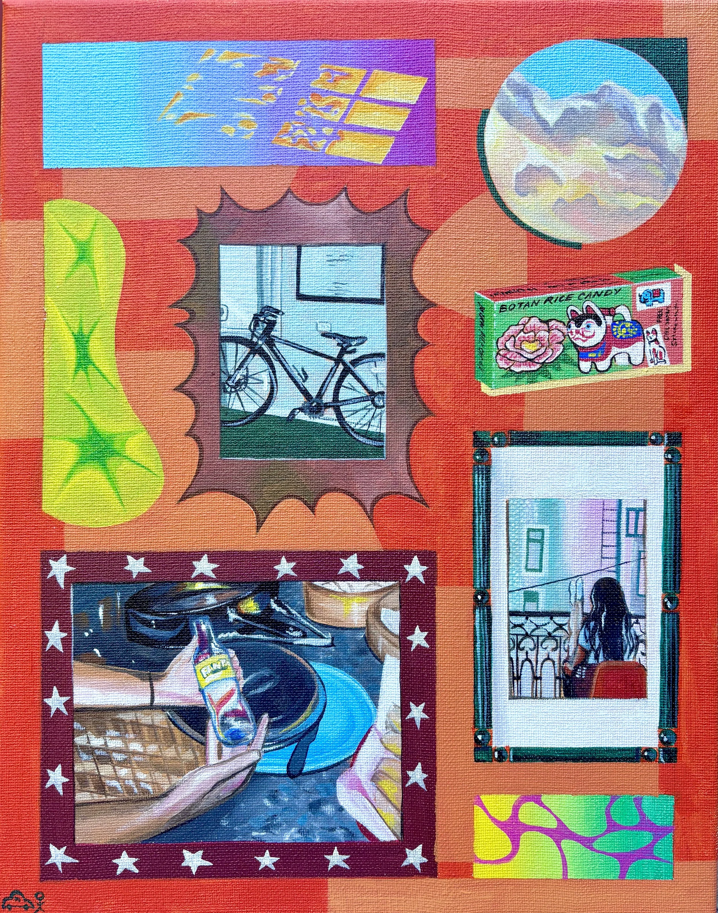 Frames, 2026
acrylic on 11x14" canvas