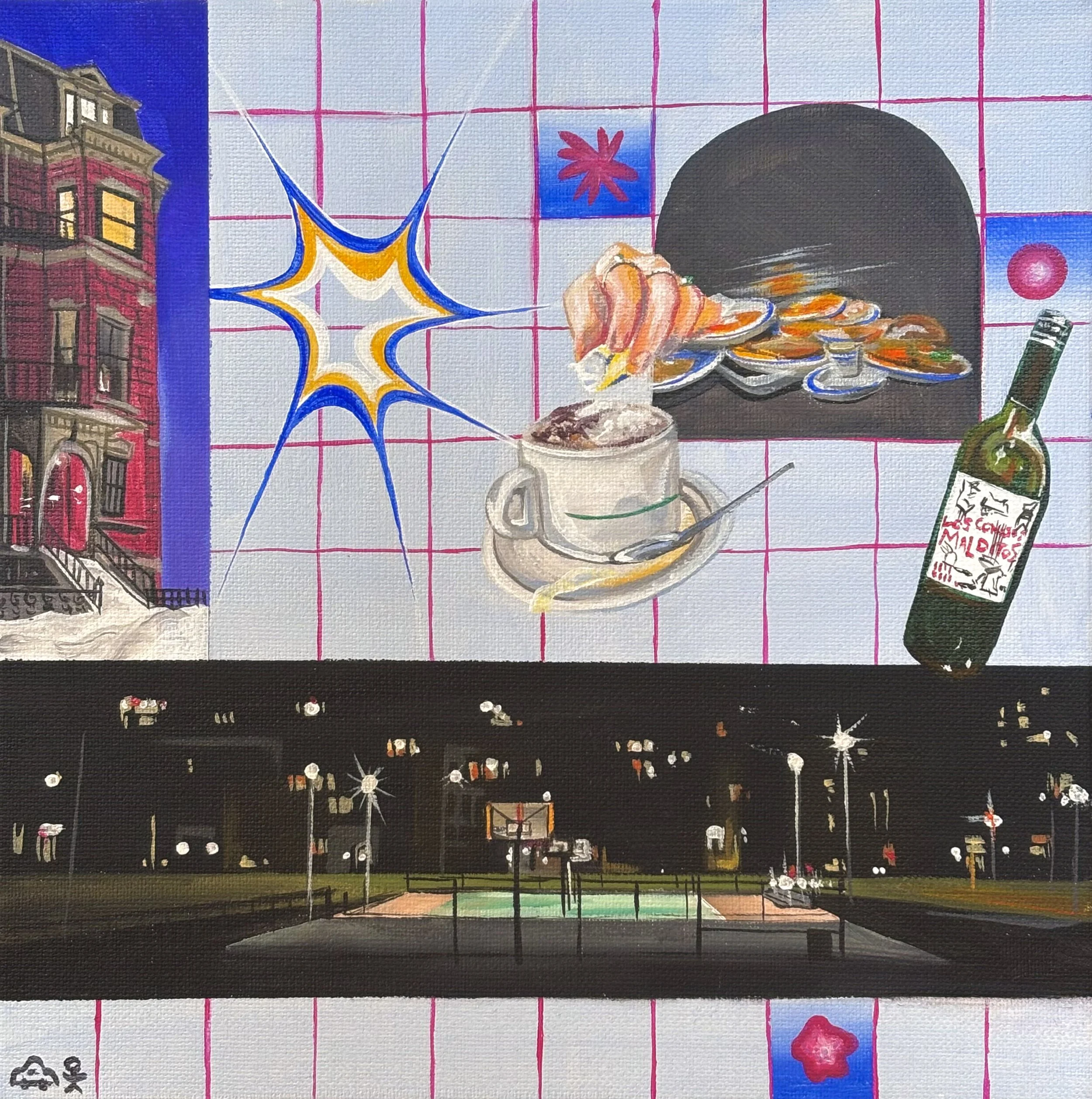 Winter, 2026
Acrylic on 12x12" canvas