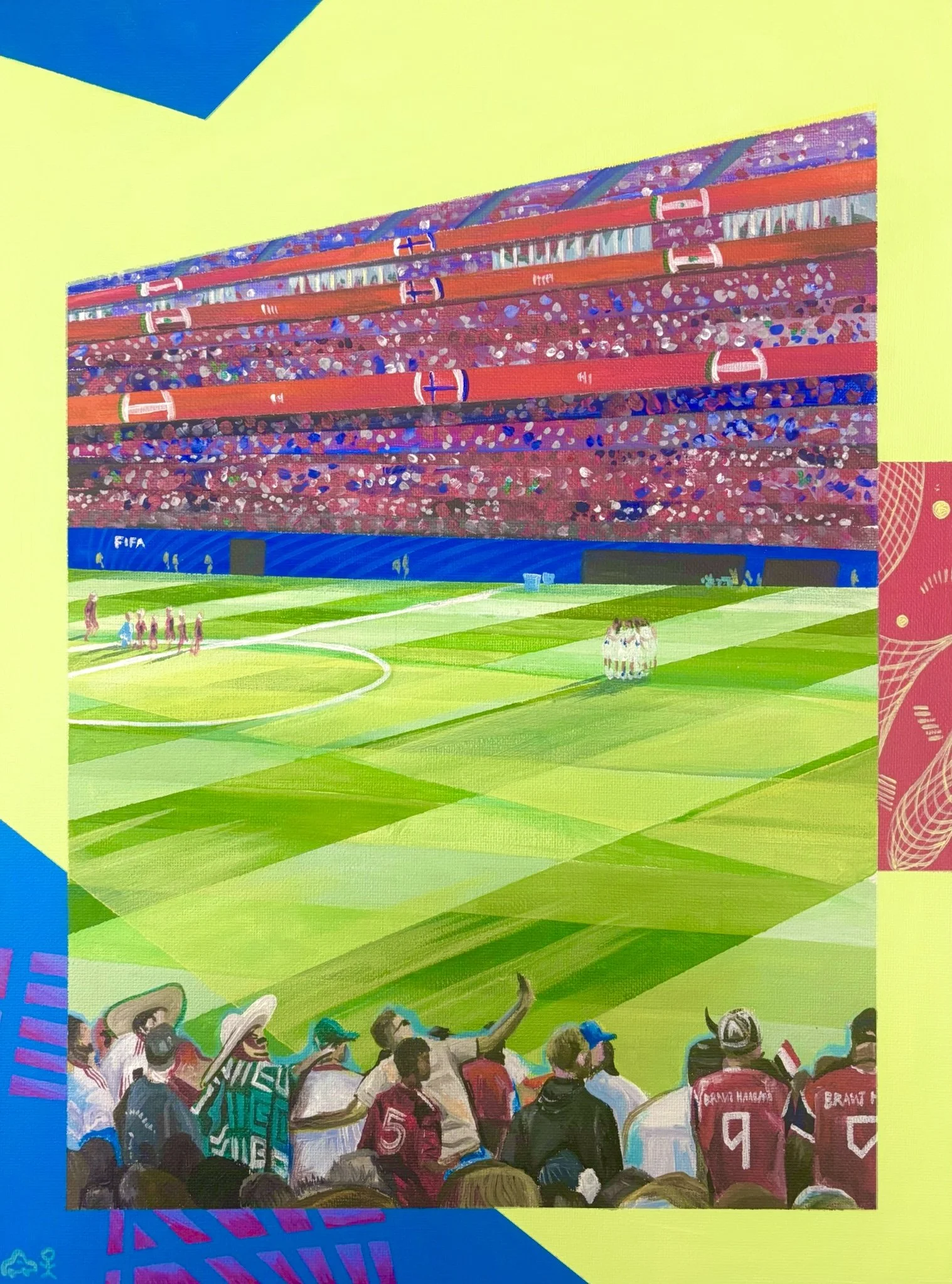 World Cup, 2026
acrylic on 12x16" canvas, FOR SALE