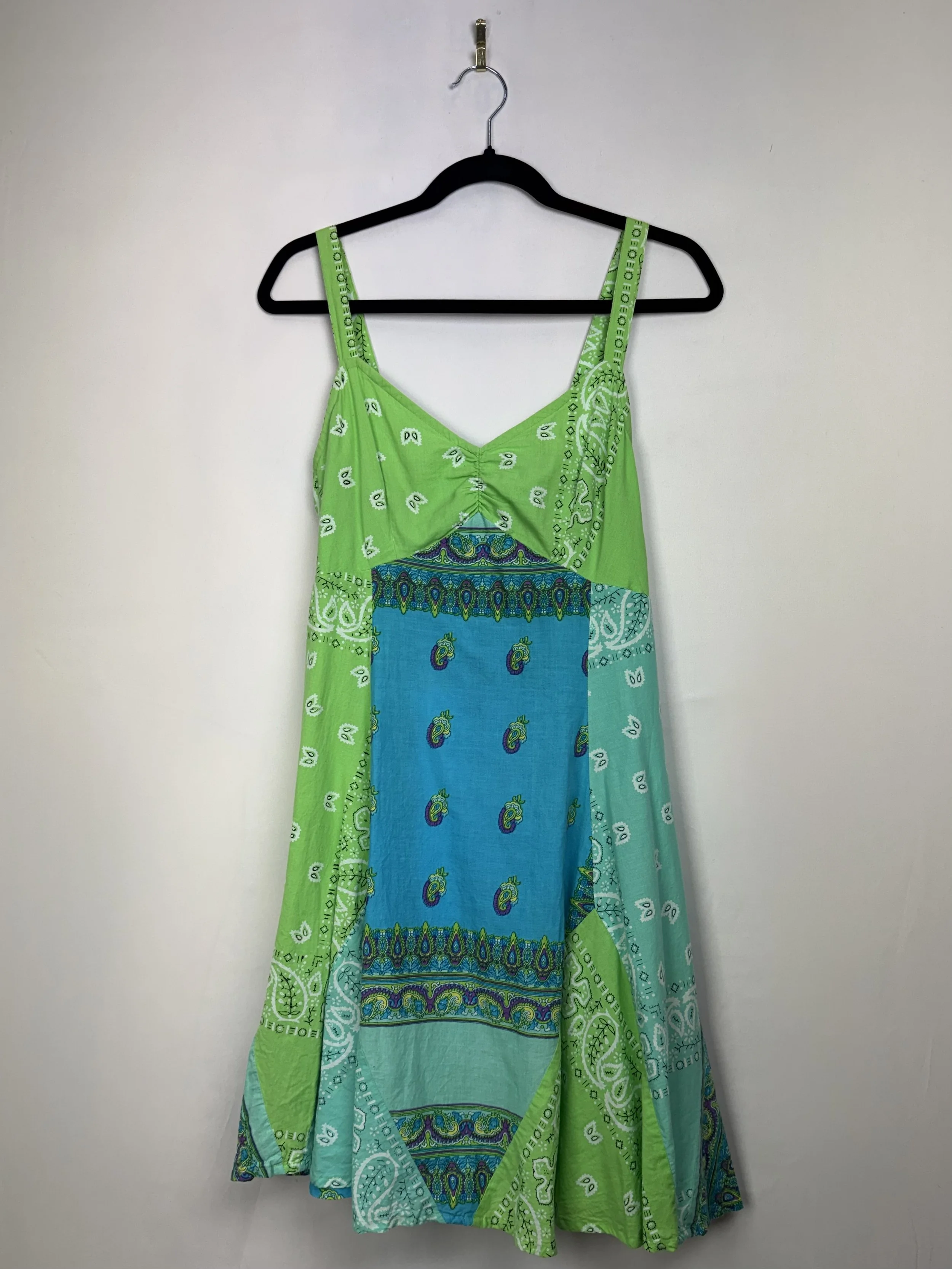 Peppermint Bay Paisley Patchwork Sundress (S)