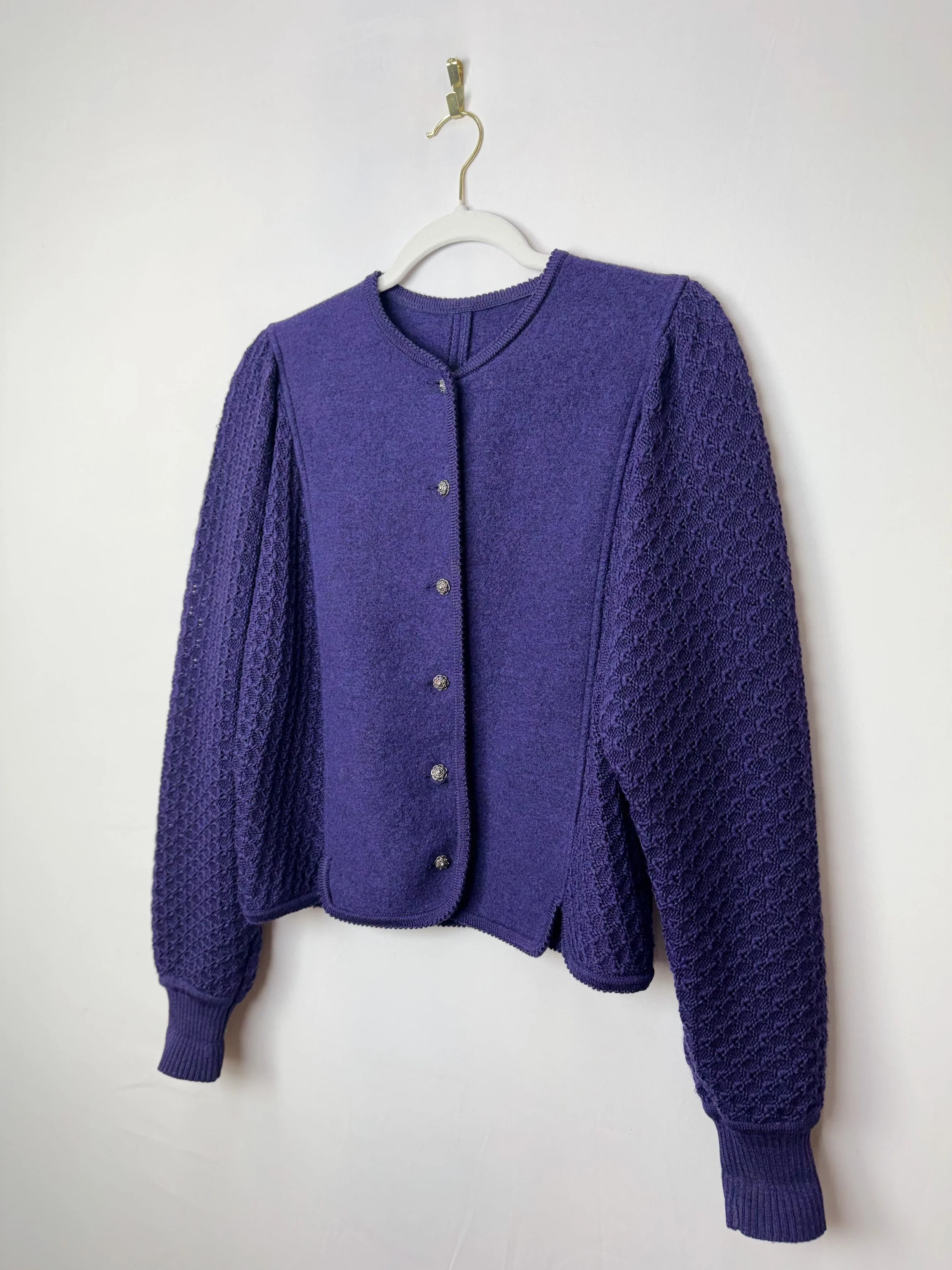 Geiger Austria Plum Wool Jacket (M)