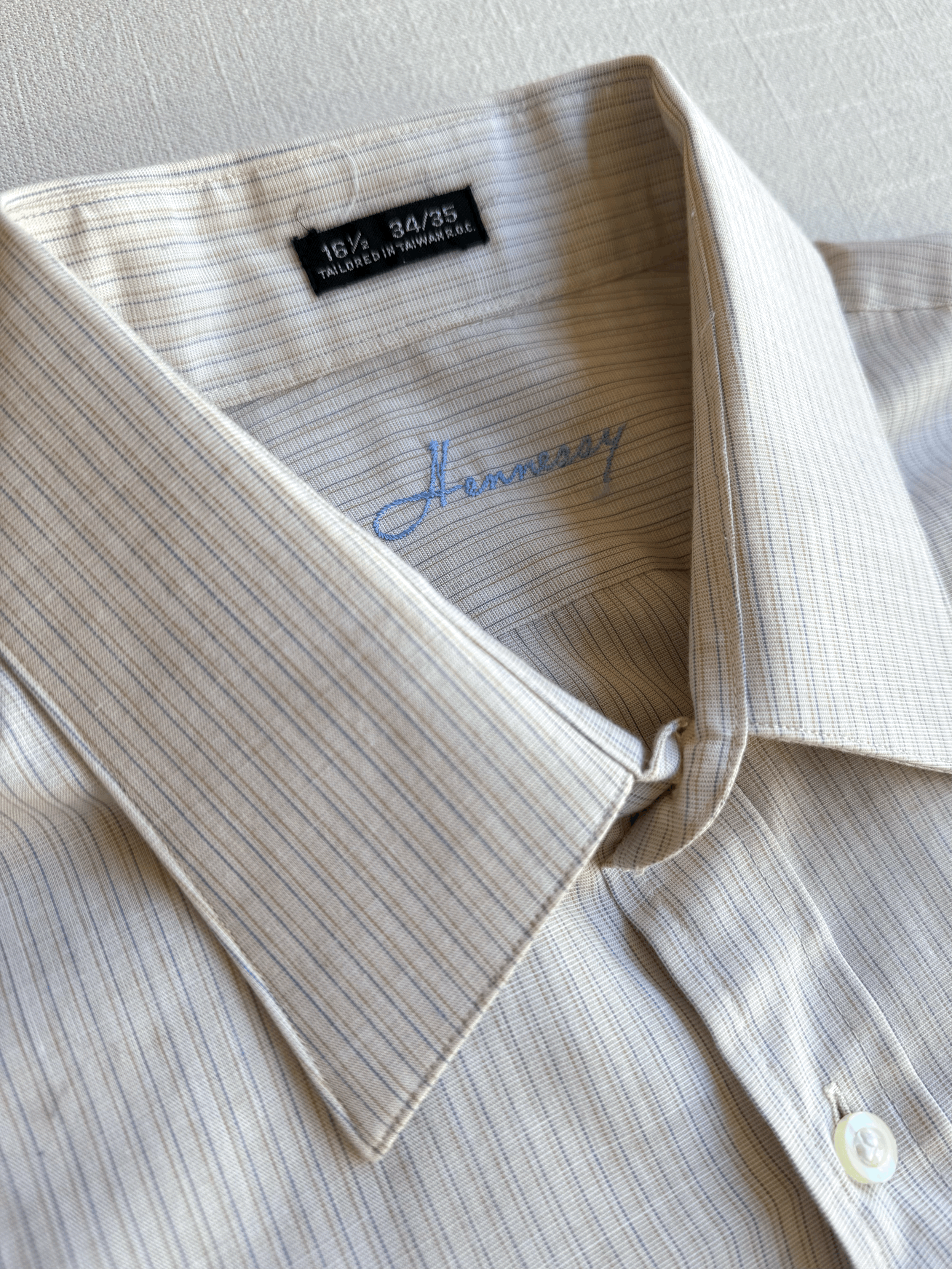 1980's Hennessy Dress Shirt (XL)