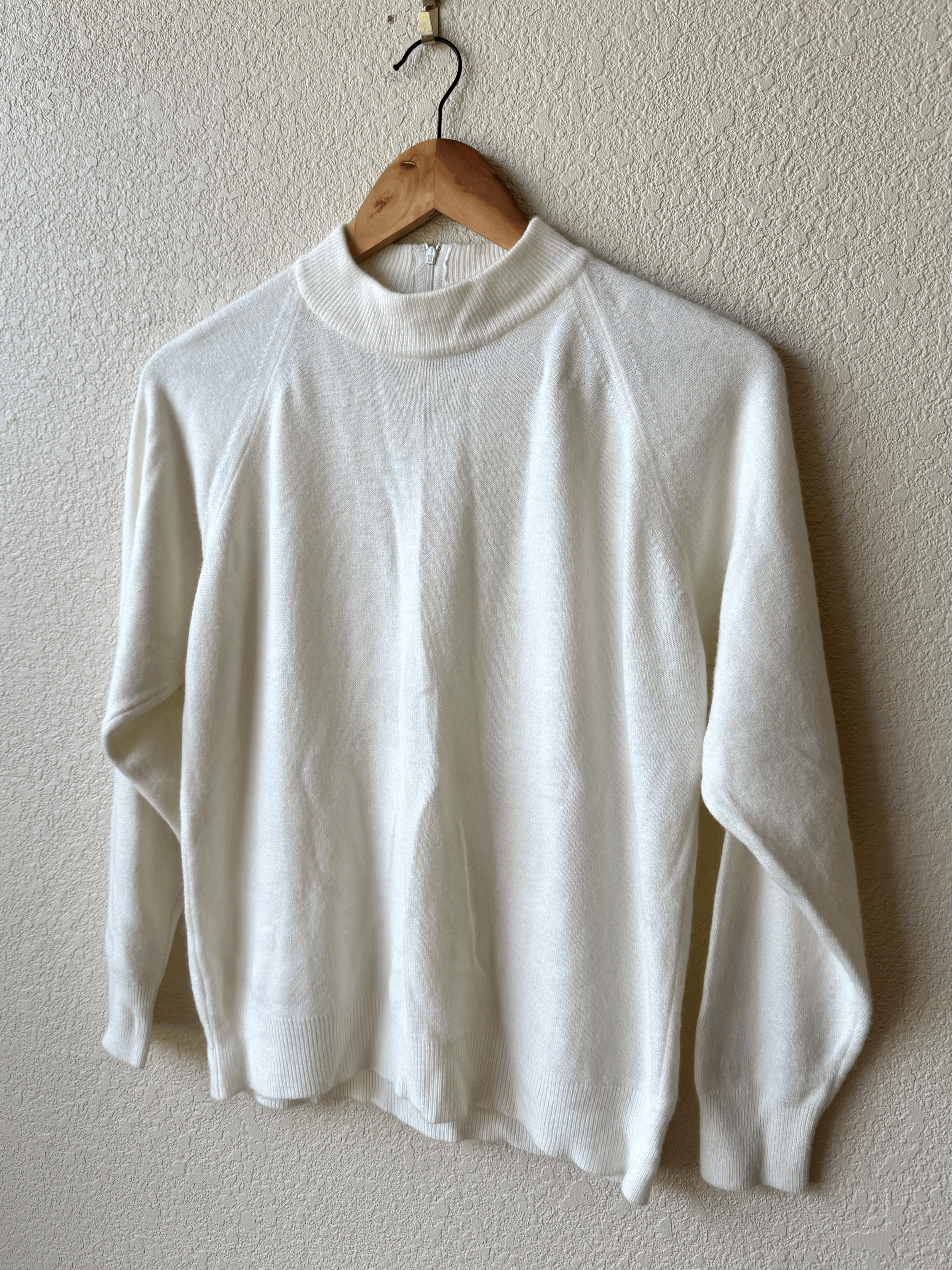 1970's Designer Originals Mock Neck (M)