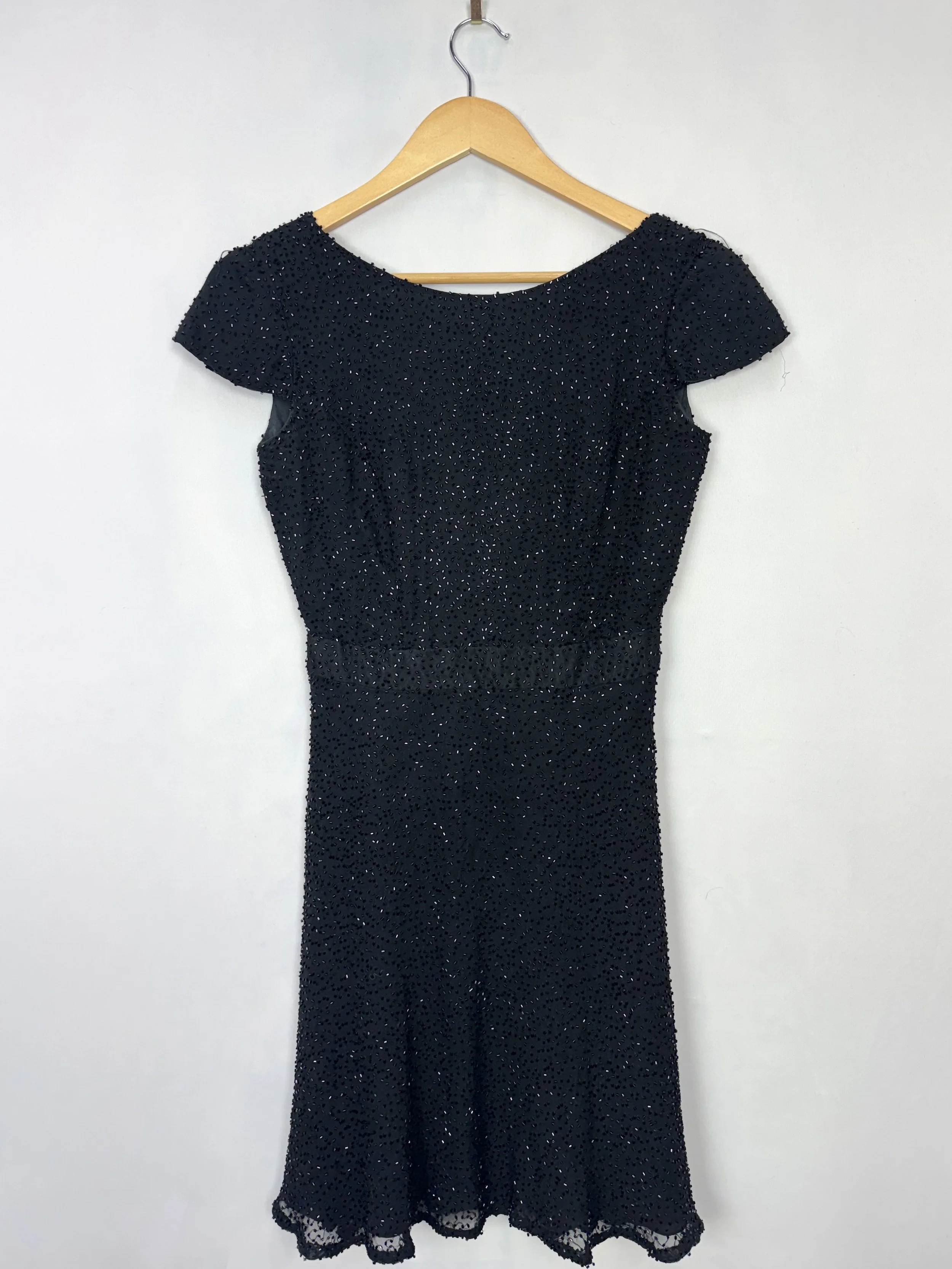 100% Silk Beaded Dress (S4)
