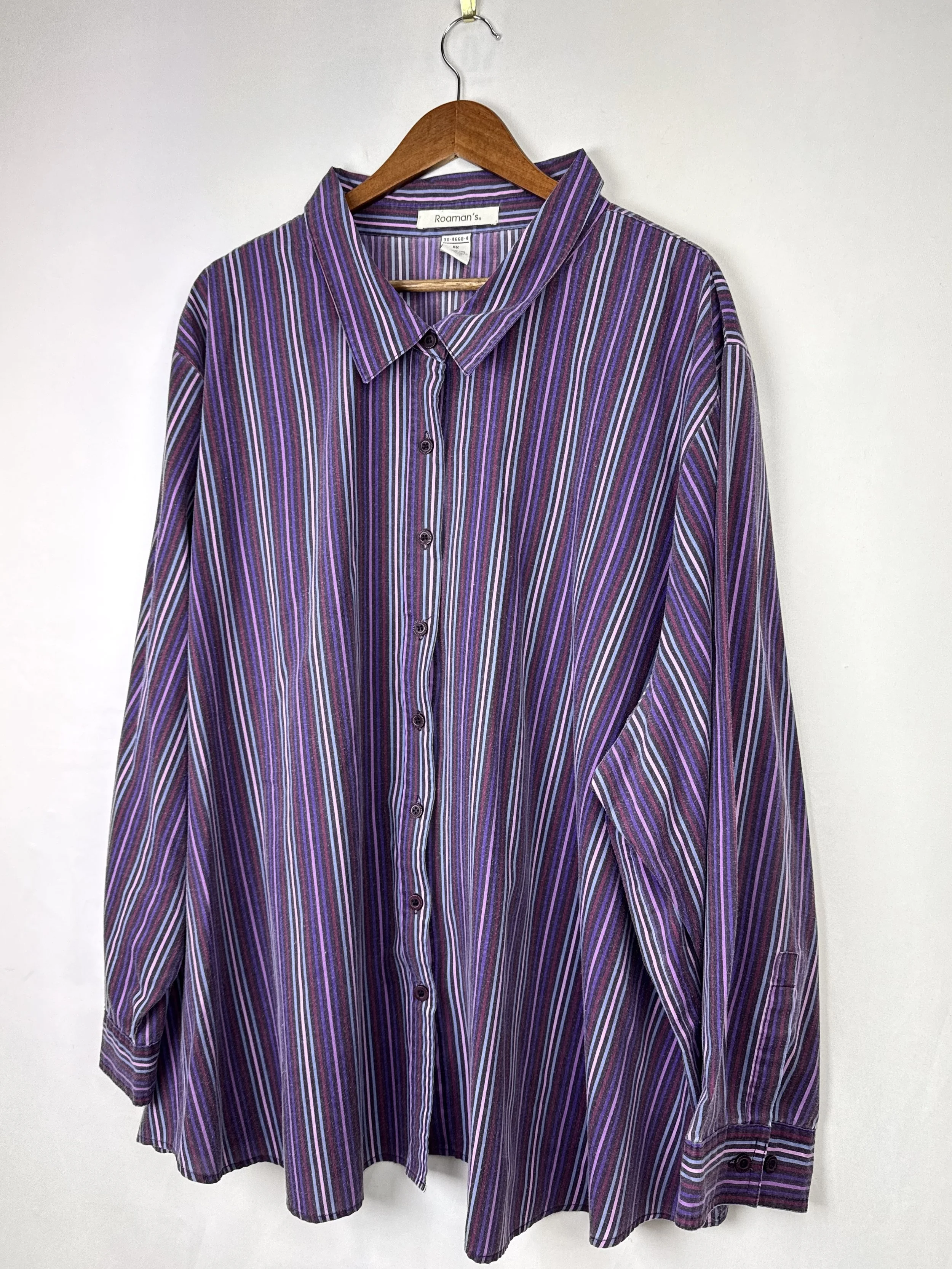 Vintage Roaman's Button Up (5XL-6XL)