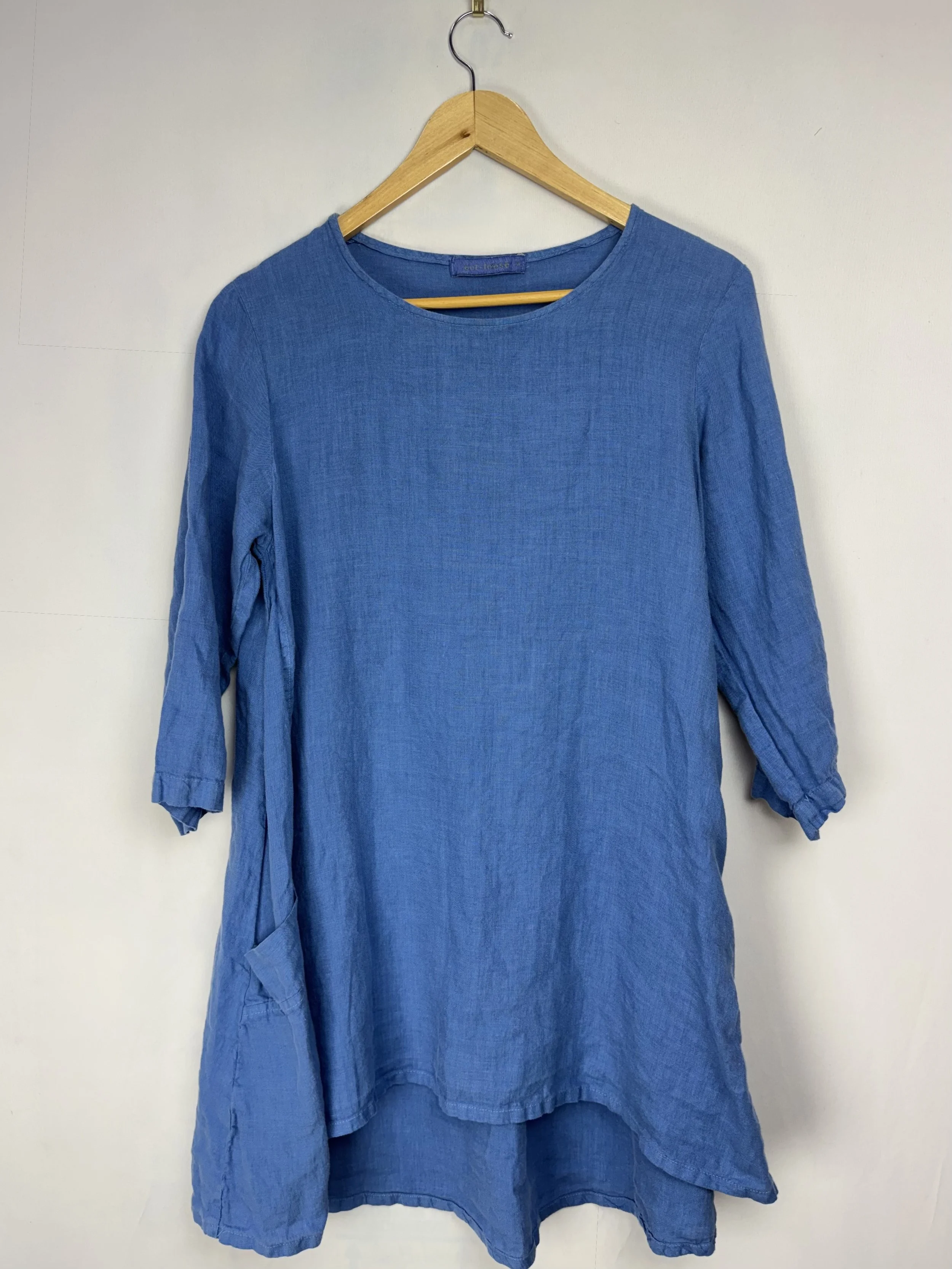 Cut Loose Linen Swing Tunic (S-XL)
