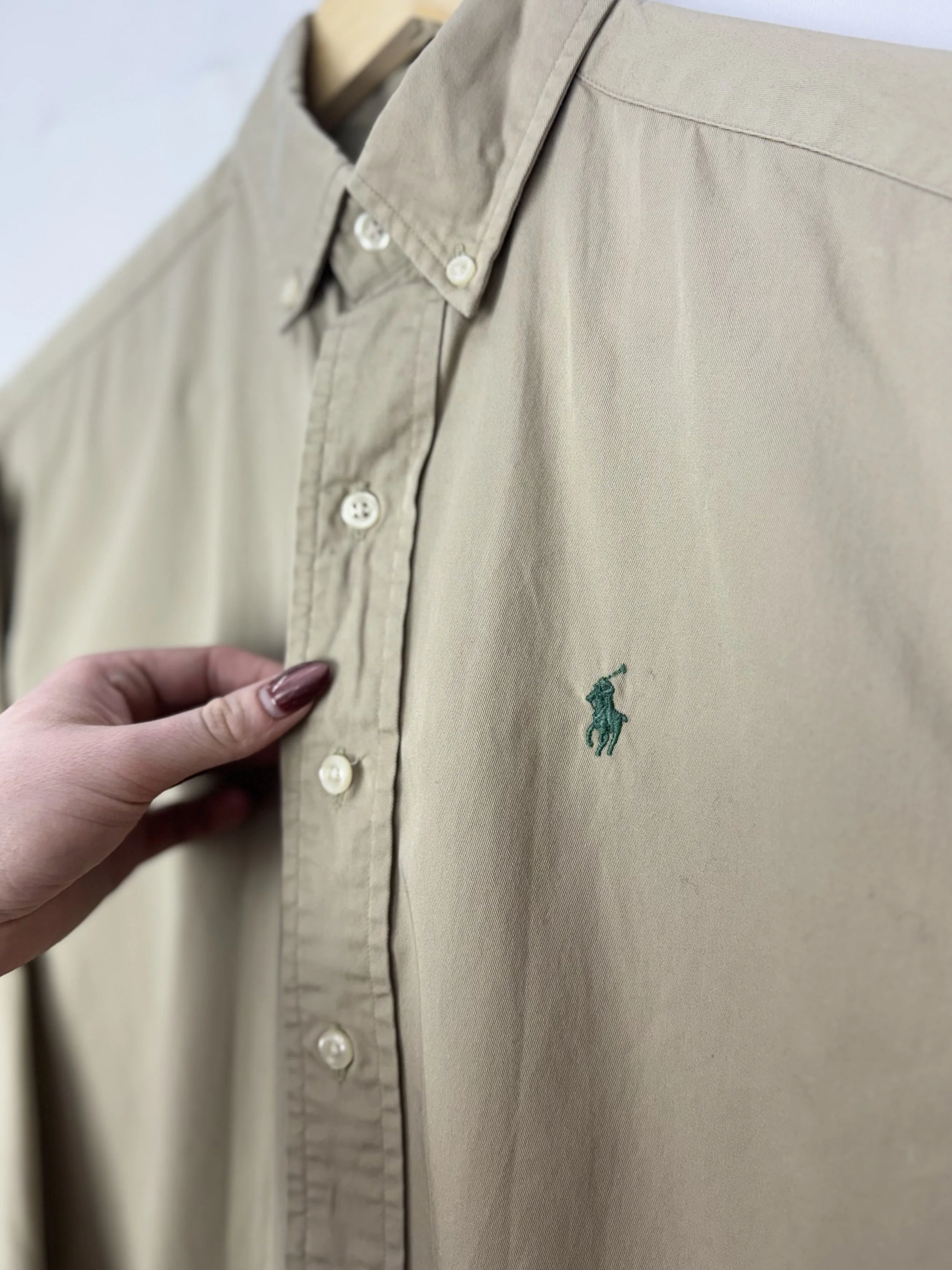 Vintage Polo Ralph Lauren Button Down Shirt (M)
