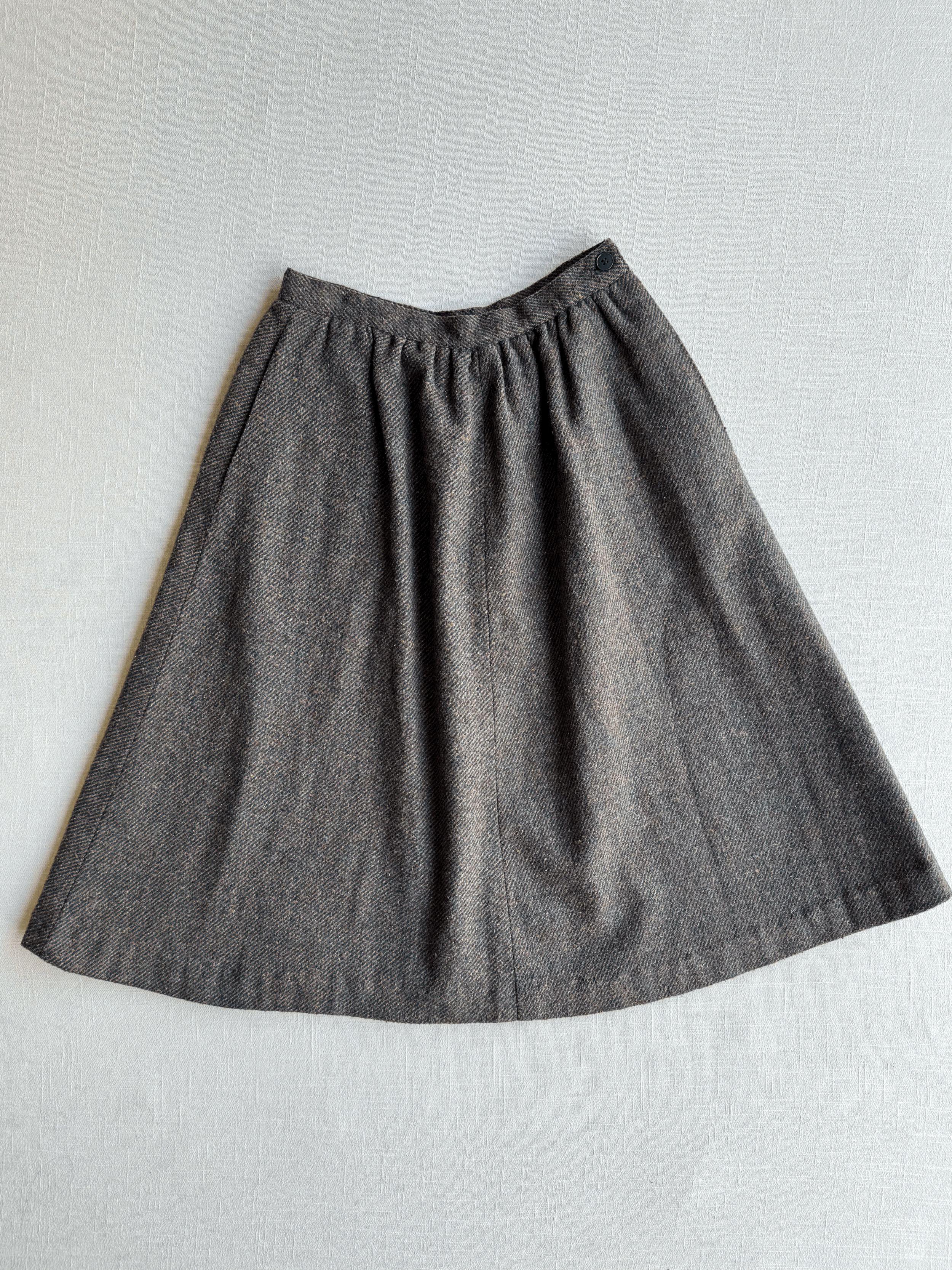 1980's Tweed Midi Skirt (XS/S)