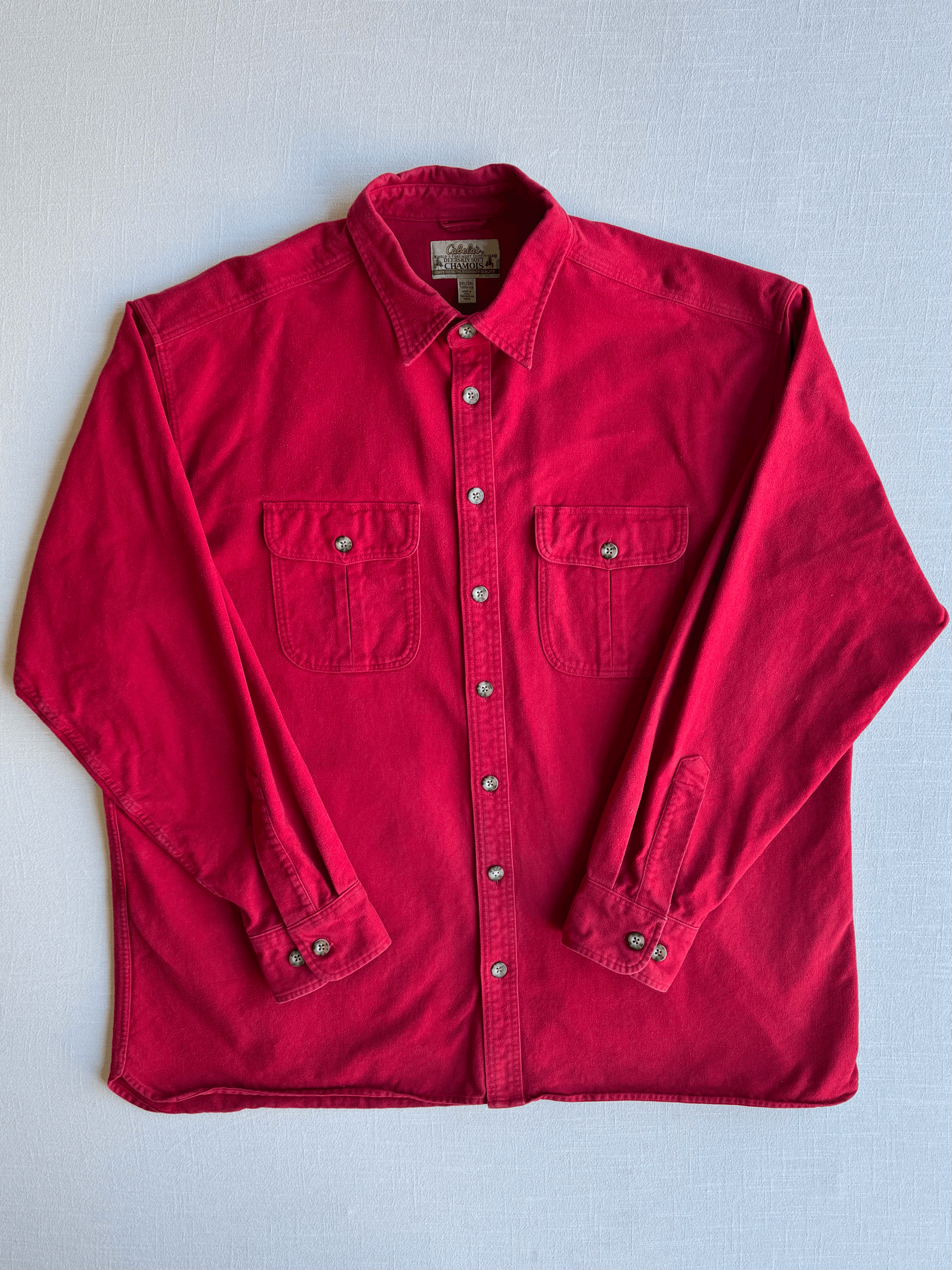 1990's Cabela Chamois Shirt (2XL-3XL)