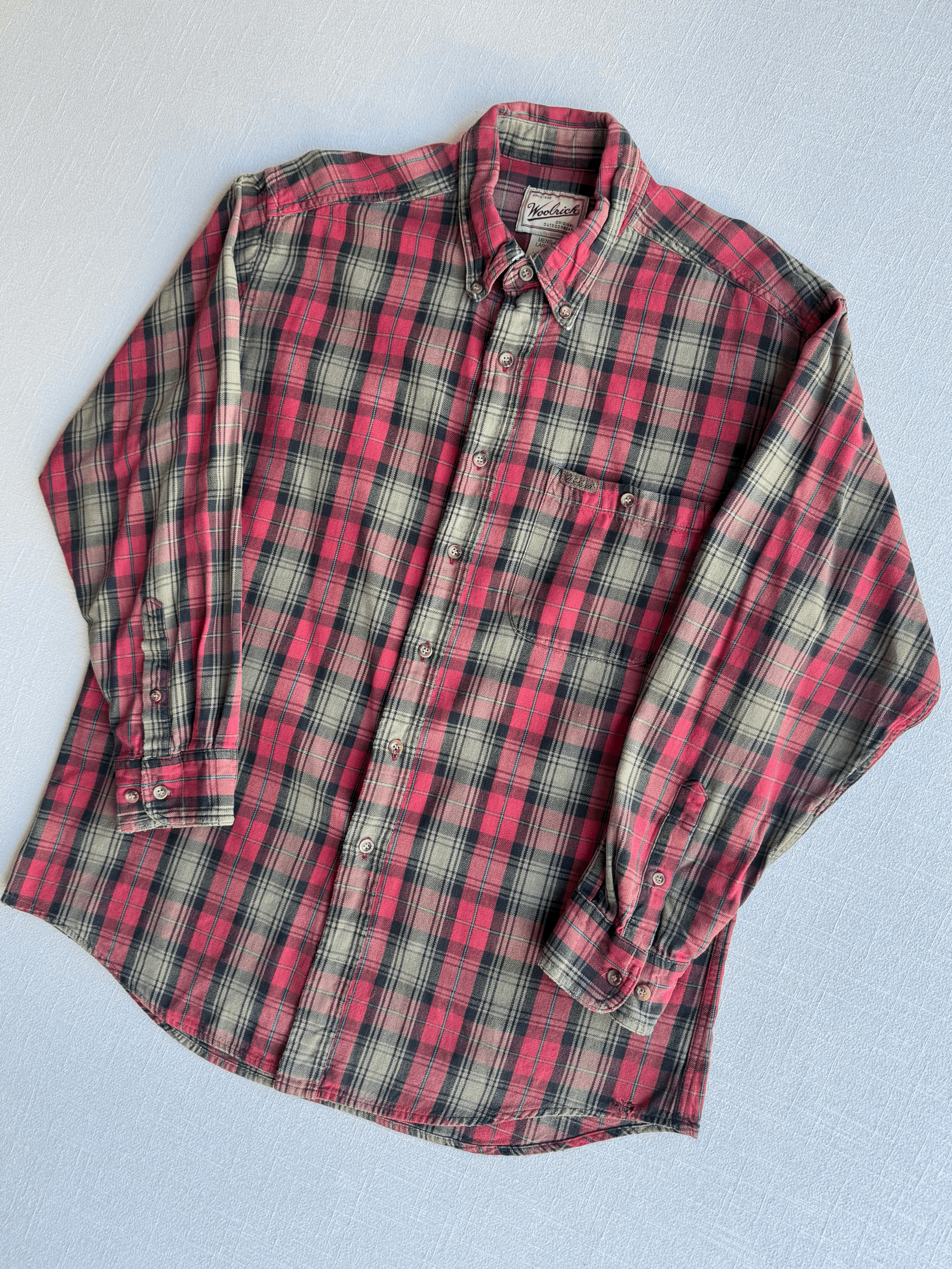 1990's Woolrich Flannel Shirt (L)