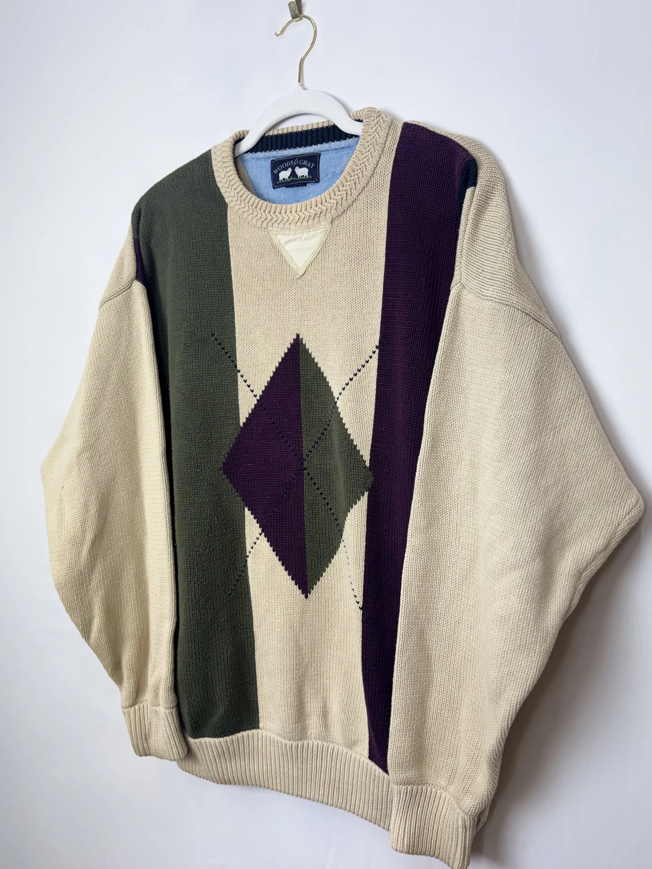 Vintage Woods & Grey Sweater (MXL or W2X)