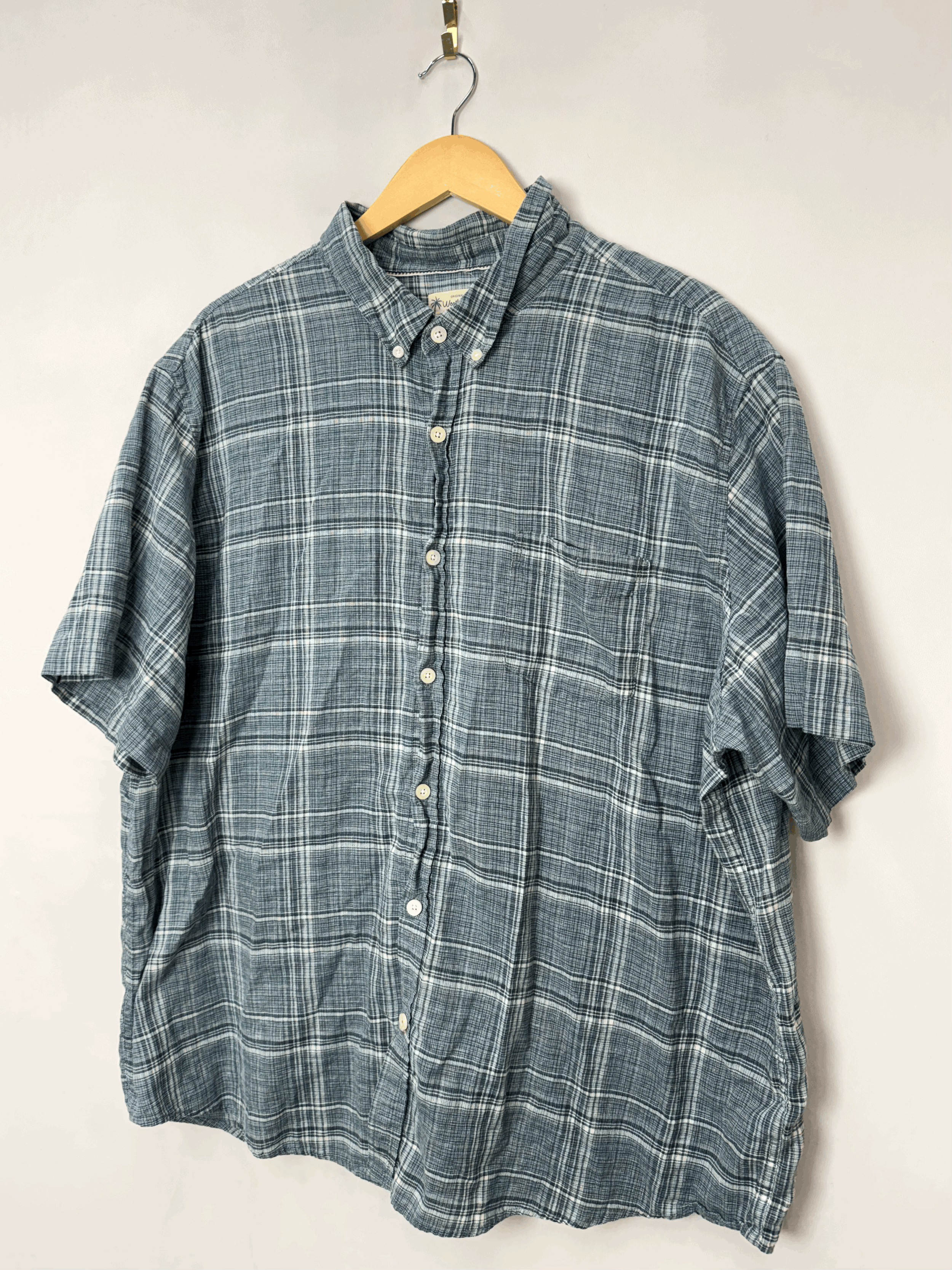 Waterproof Vintage Button Down (XXXL)