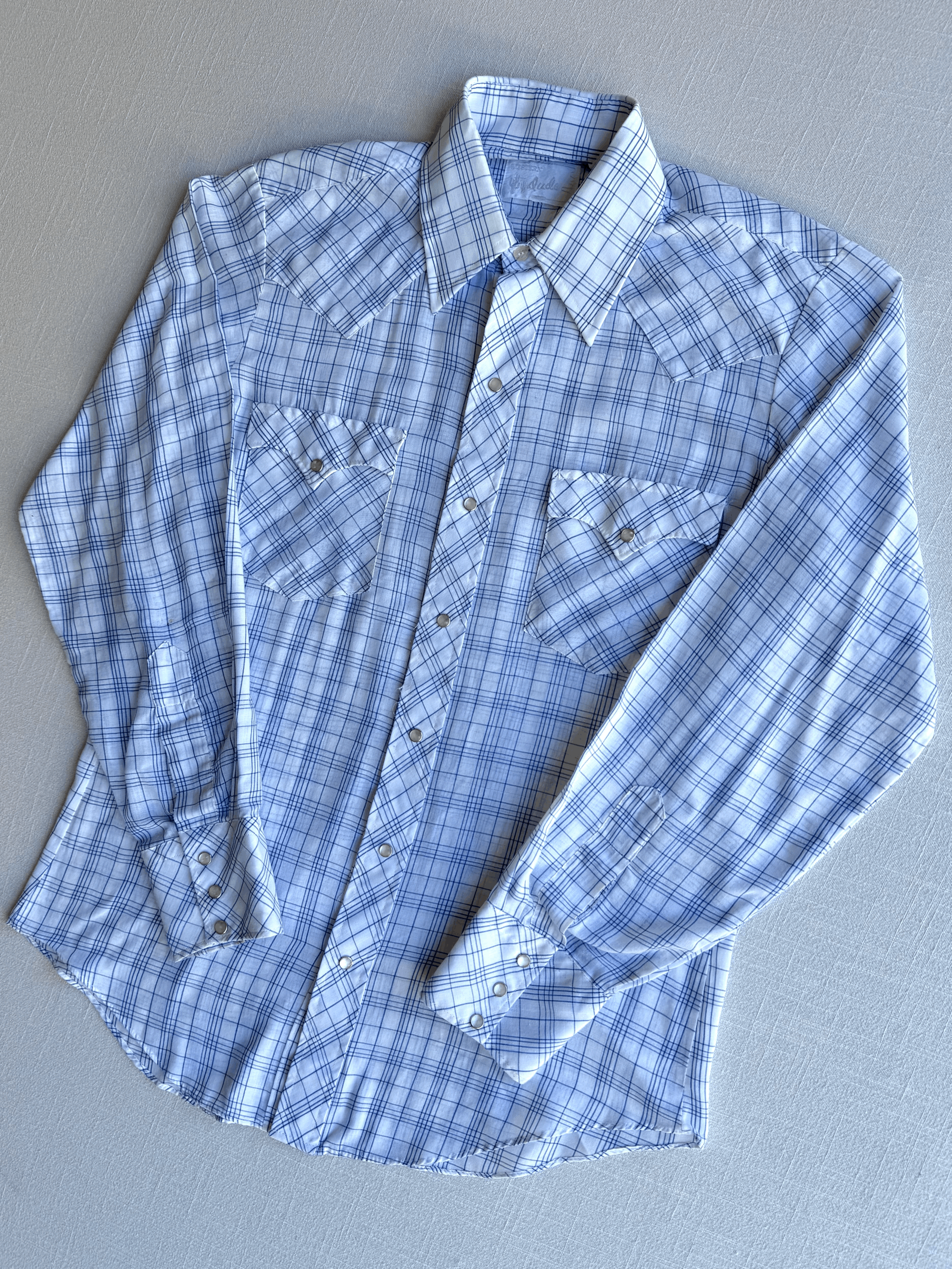 1970's Western "Dude" Shirt (M)