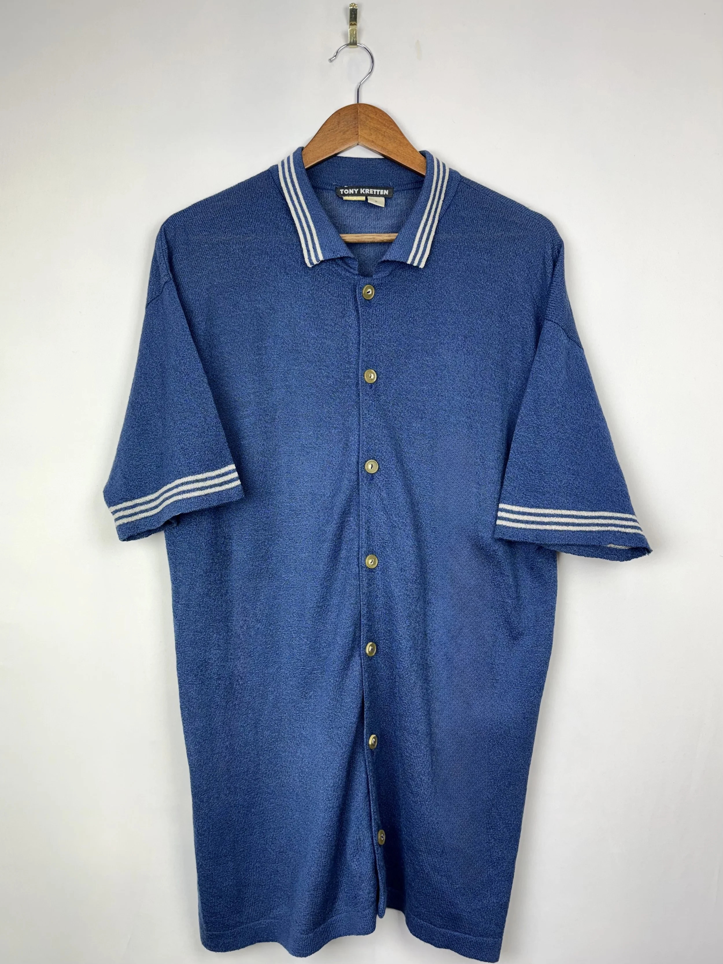 Tony Kretten Knit Polo Shirt (L-Tall/XL)
