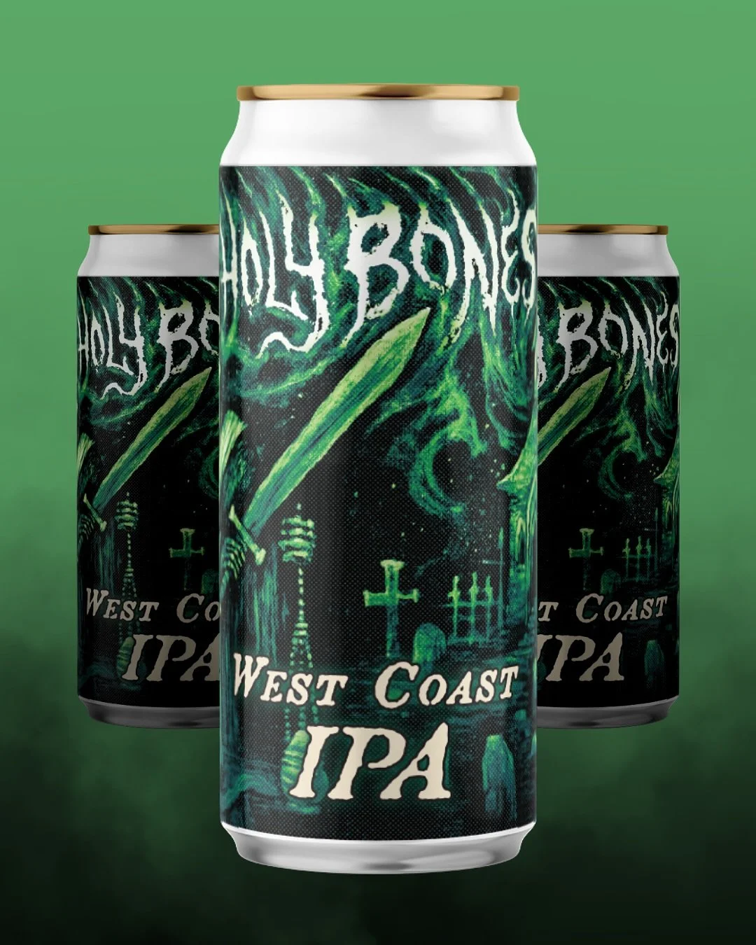 Holy Bones 💀 @boneyardbeer 

This Cascadian Dark IPA is beckoning for you on this stormy day. 🌫️ With a ghastly amount of Cascade hops and a dark Caramel Munich malt, the Holy Bones have risen. We invite you to pass your judgment. 

ABV: 6.66% 
#bo