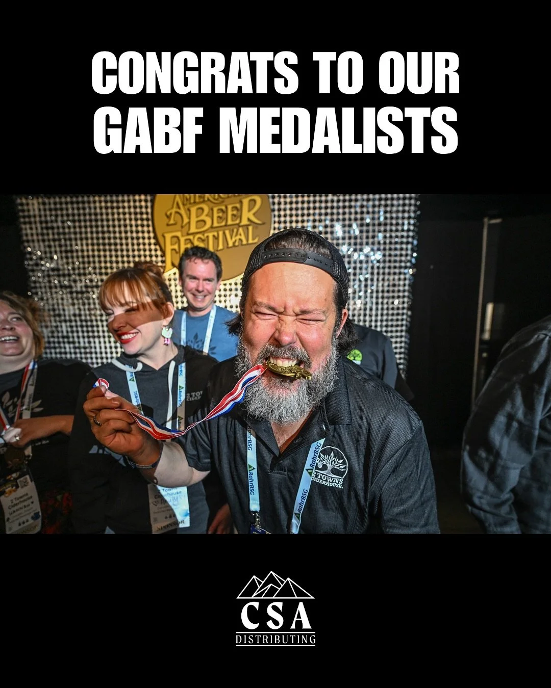 (1/2) Okay, now that the dust has settled we want to give a MASSIVE congratulations to the suppliers in our portfolio that took home medals at the @greatamericanbeerfestival this year! 🥇🥈🥉 the competition was steep &amp; we are insanely proud to s