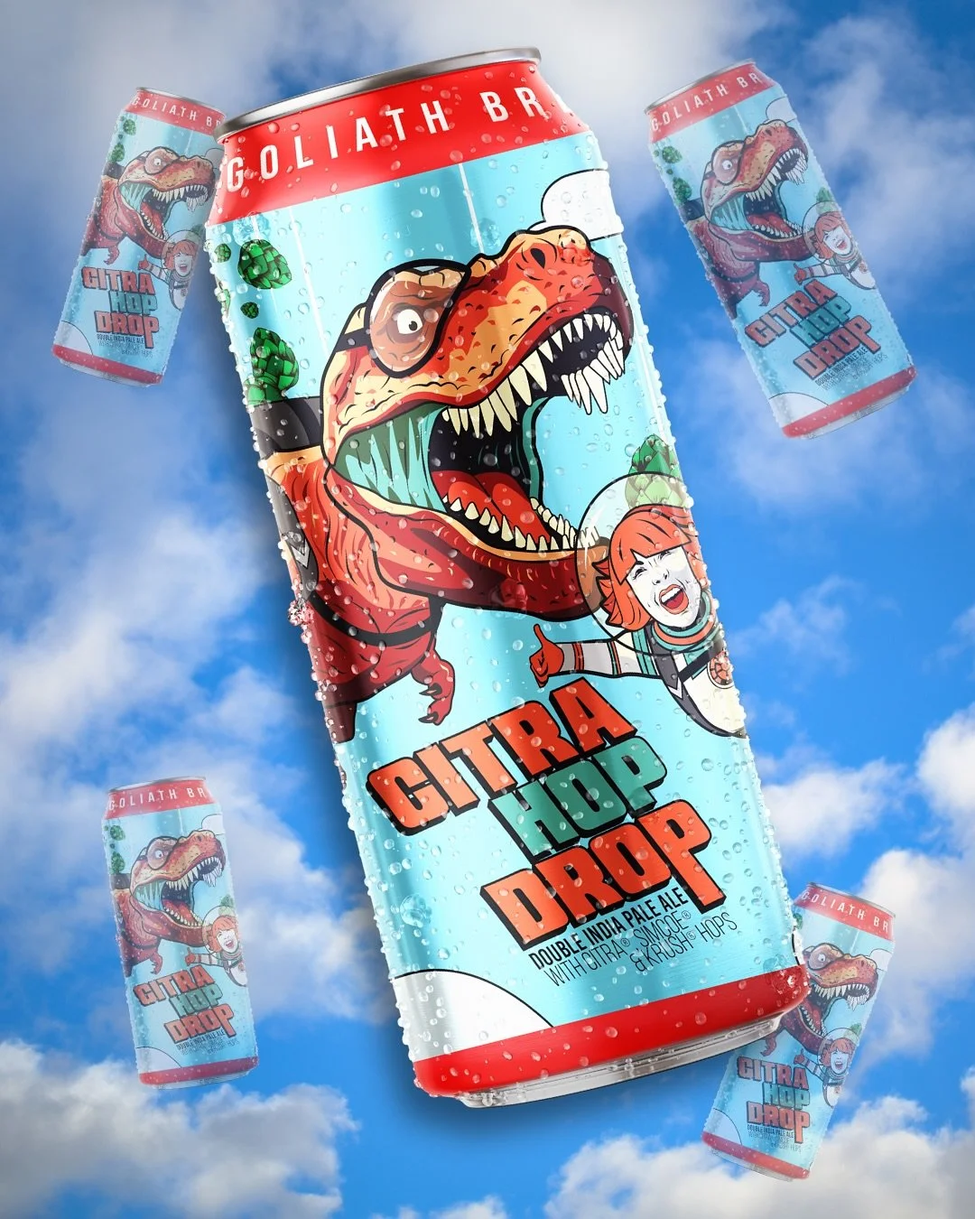 @topplingbrews is here with some awesome brews! We have their Double IPA collab with @boulevard_beer Citra Hop Drop as well as a cherry pie in a can, Cherry Fandango! 

🪂CITRA HOP DROP DOUBLE IPA
Brewed with @boulevard_beer this double IPA has bold 