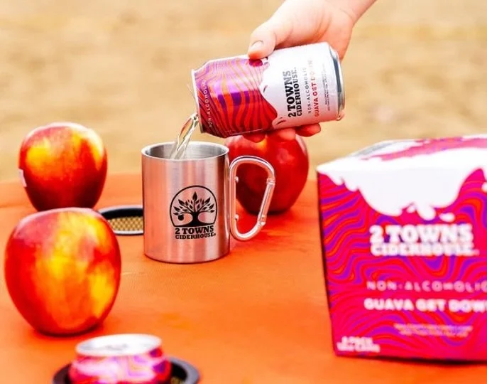 Guava Get Down Non-Alcoholic Cider 🩷
Pink guava pur&eacute;e with a base of fresh-pressed Northwest apples creates a lush, tropical funky fresh cider with a rhythm on its own! 

This new dealcoholized cider is finished and blended to create a crisp,