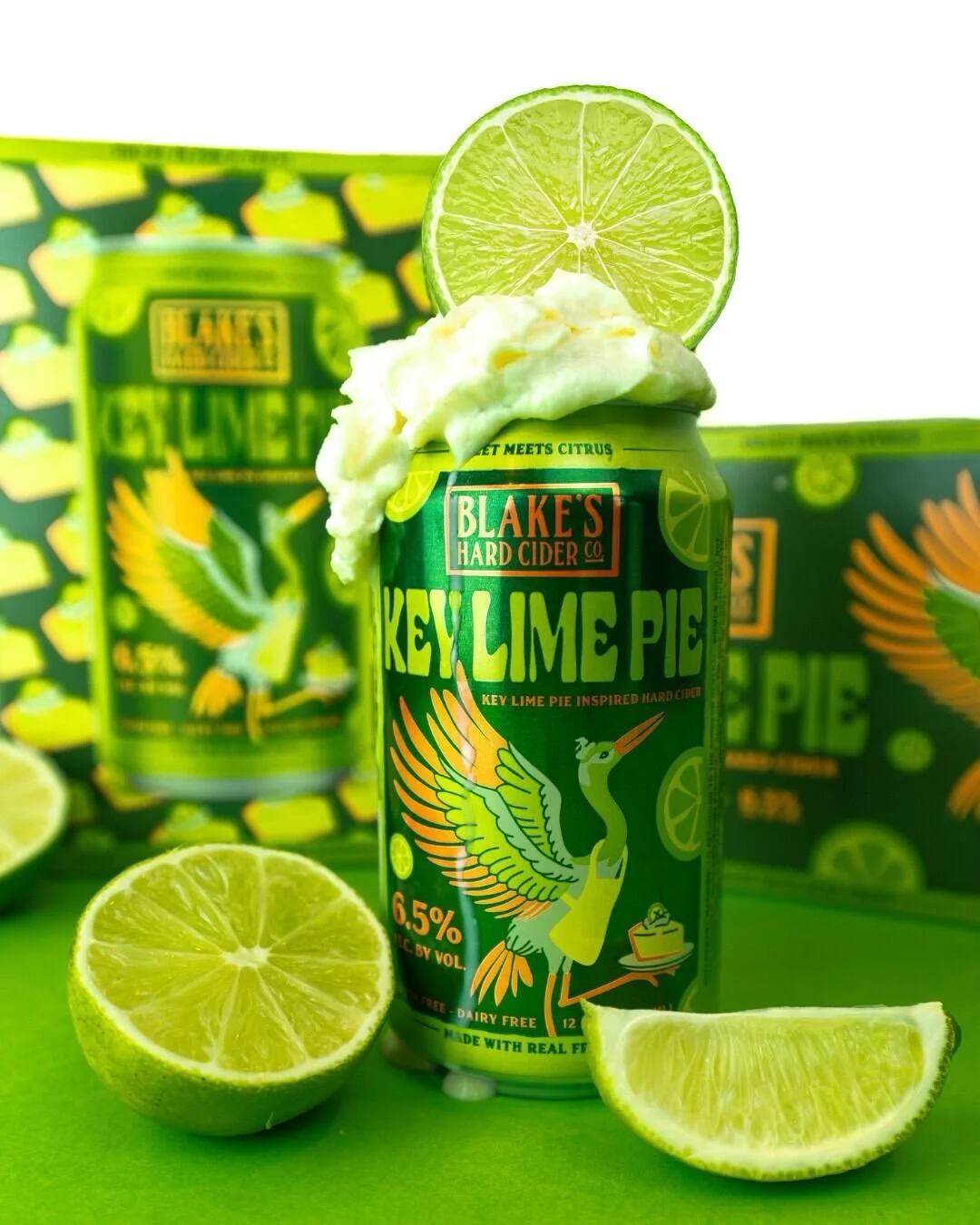 @blakeshardciderco is in town with some new seasonal offerings 🍎🍏 these delicious ciders are gluten free, and completely irresistible. 

🍋&zwj;🟩Key Lime Pie - you won&rsquo;t believe the complex flavors on this cider. It tastes exactly like the r