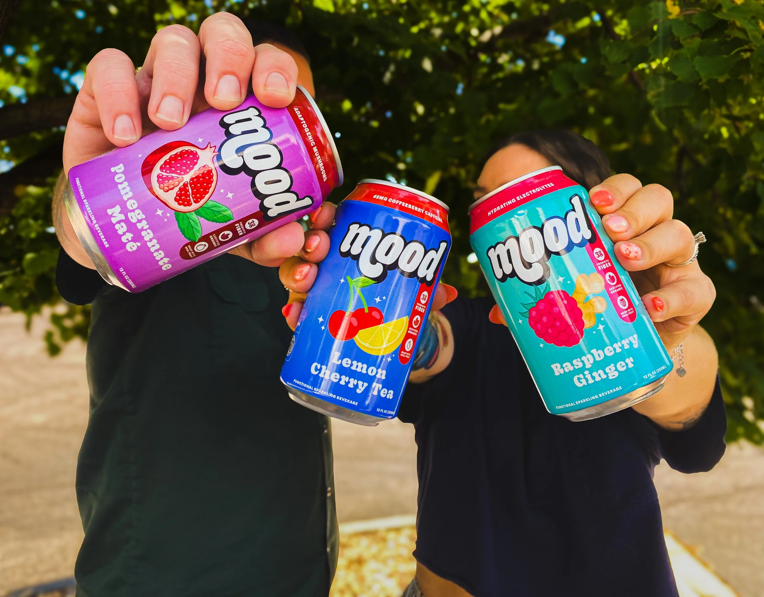 @wedrinkmood is back in the Colorado market and is ready for you at any time of day! 🌤✨ 

These non-alcoholic, functional beverages are made with REAL California fruit, mood matching ingredients, and only things you can pronounce. 

Featuring:
✨Pome